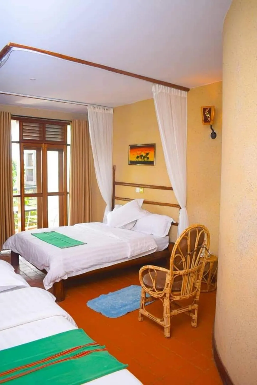 Bed in Sky Beach Hotel