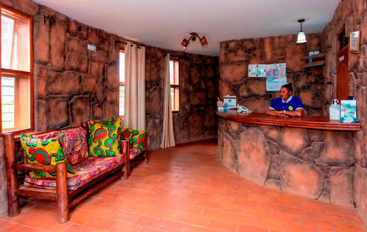 Lobby or reception in Sky Beach Hotel