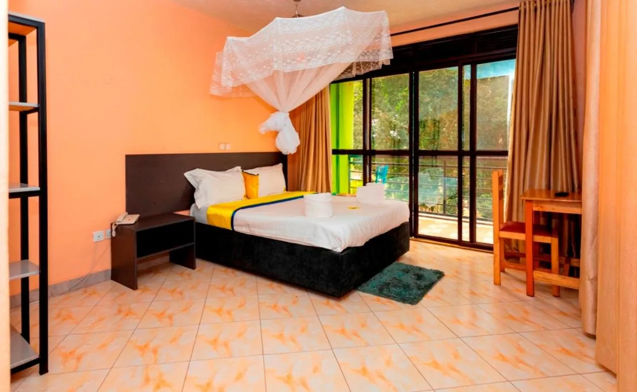 Bed in Sky Beach Hotel