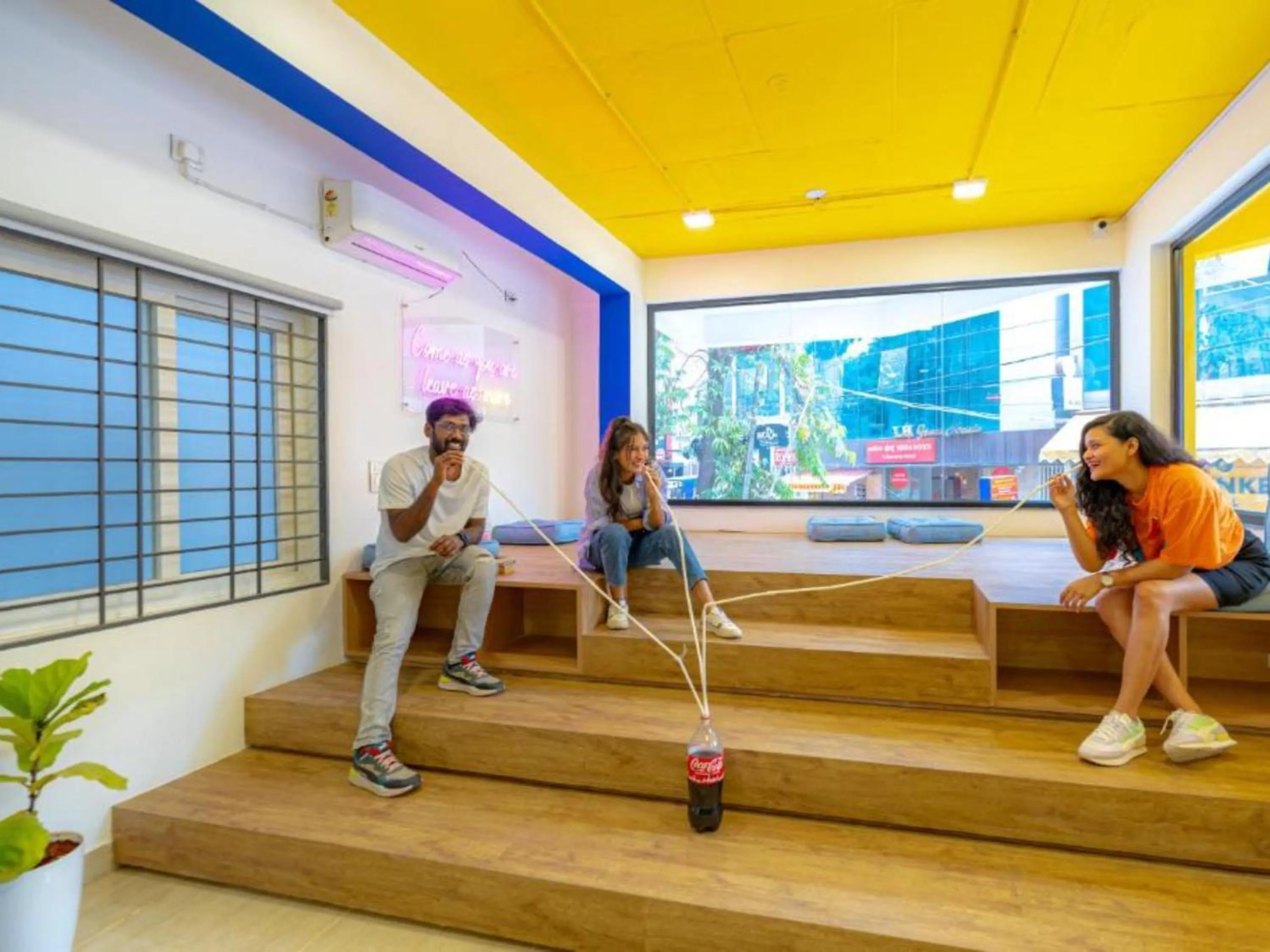 People in The Hosteller Bangalore, Koramangala