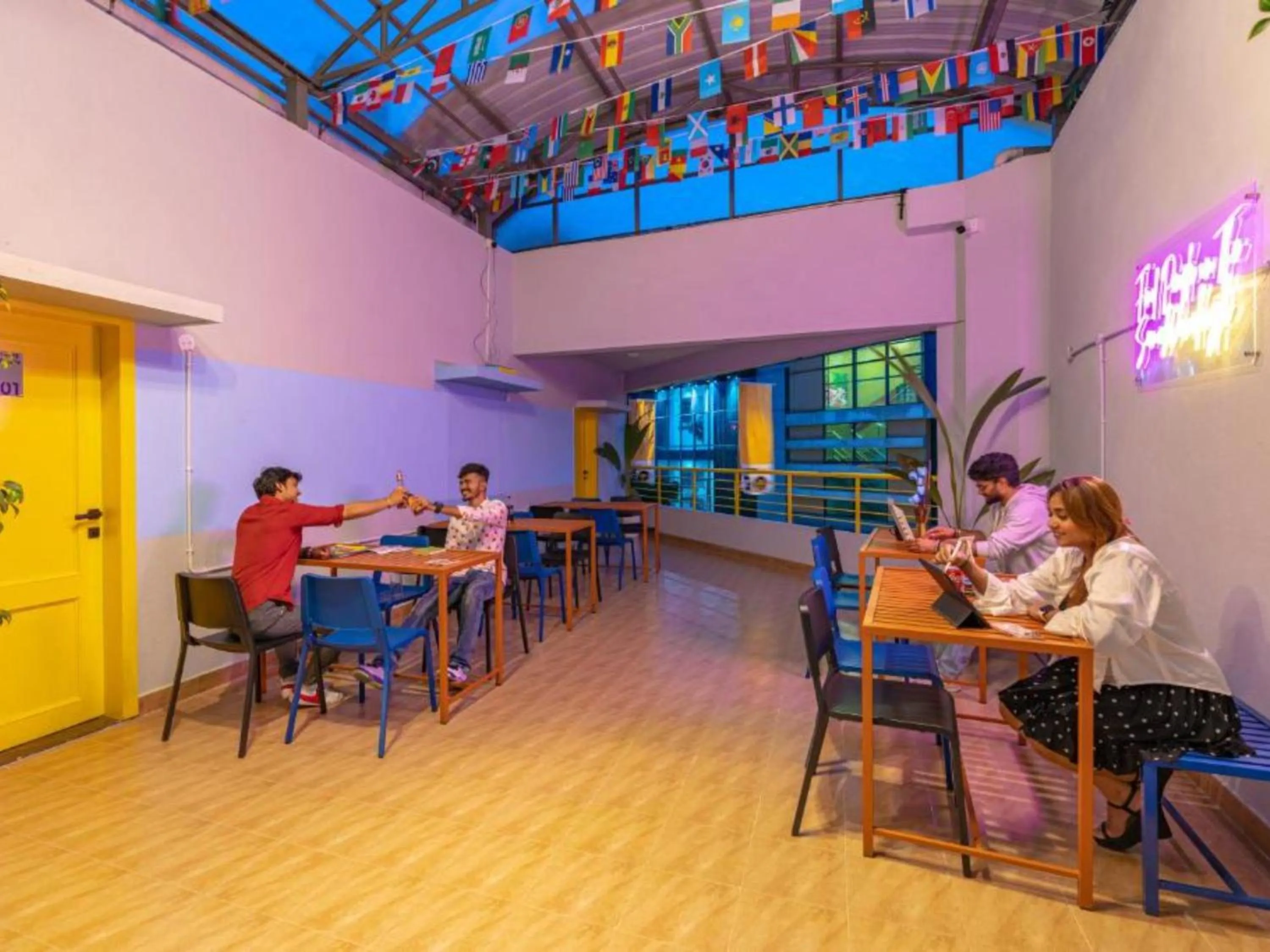 People in The Hosteller Bangalore, Koramangala