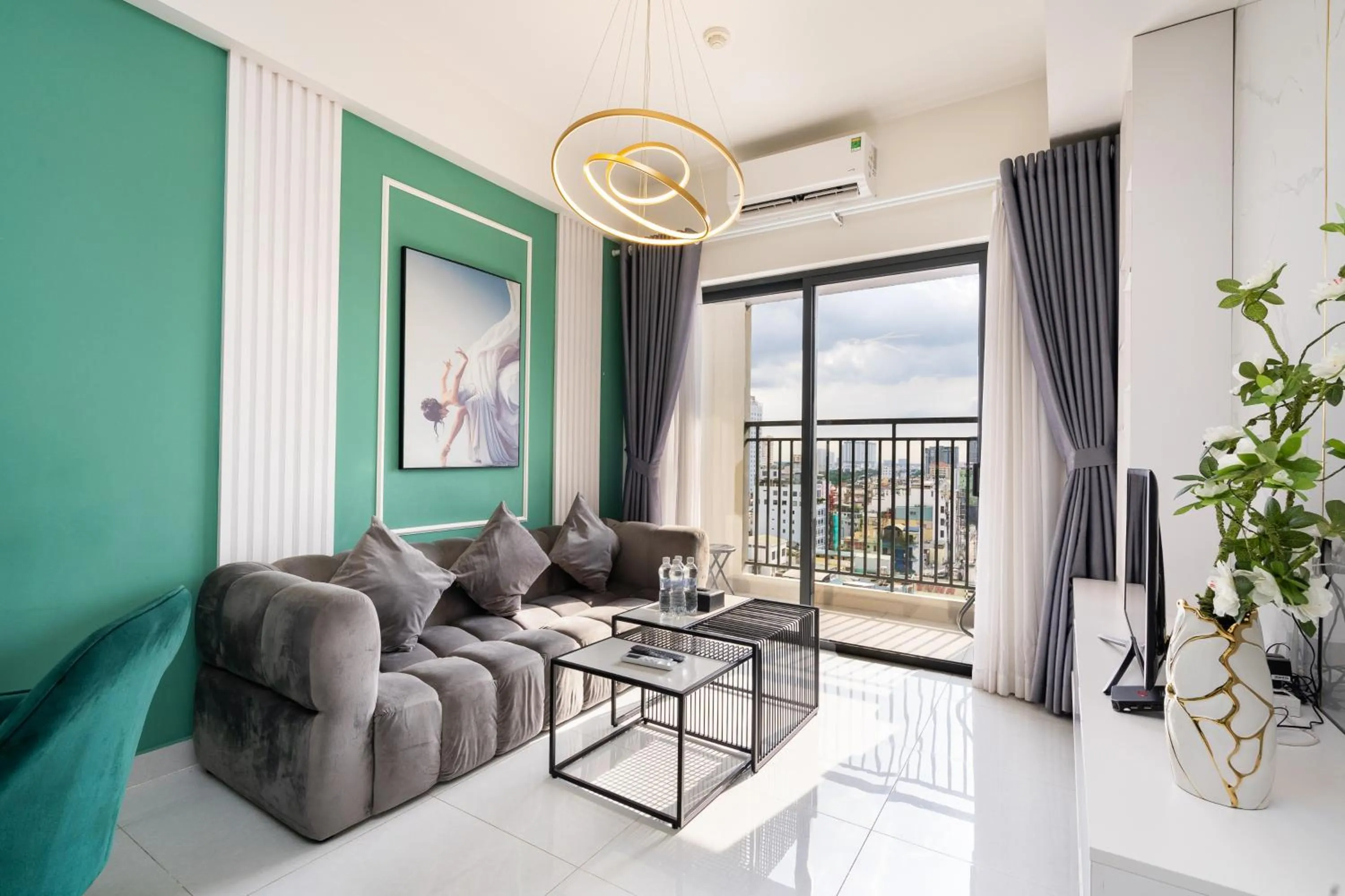 View (from property/room) in Otis Soho Saigon Balcony Apartment