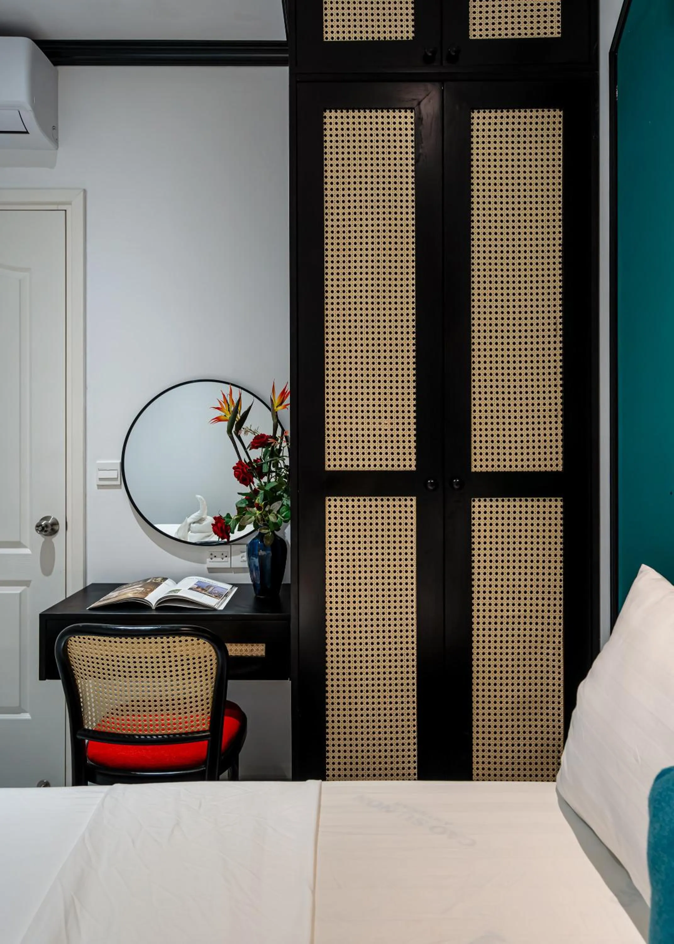 Bed in Otis Soho Saigon Balcony Apartment