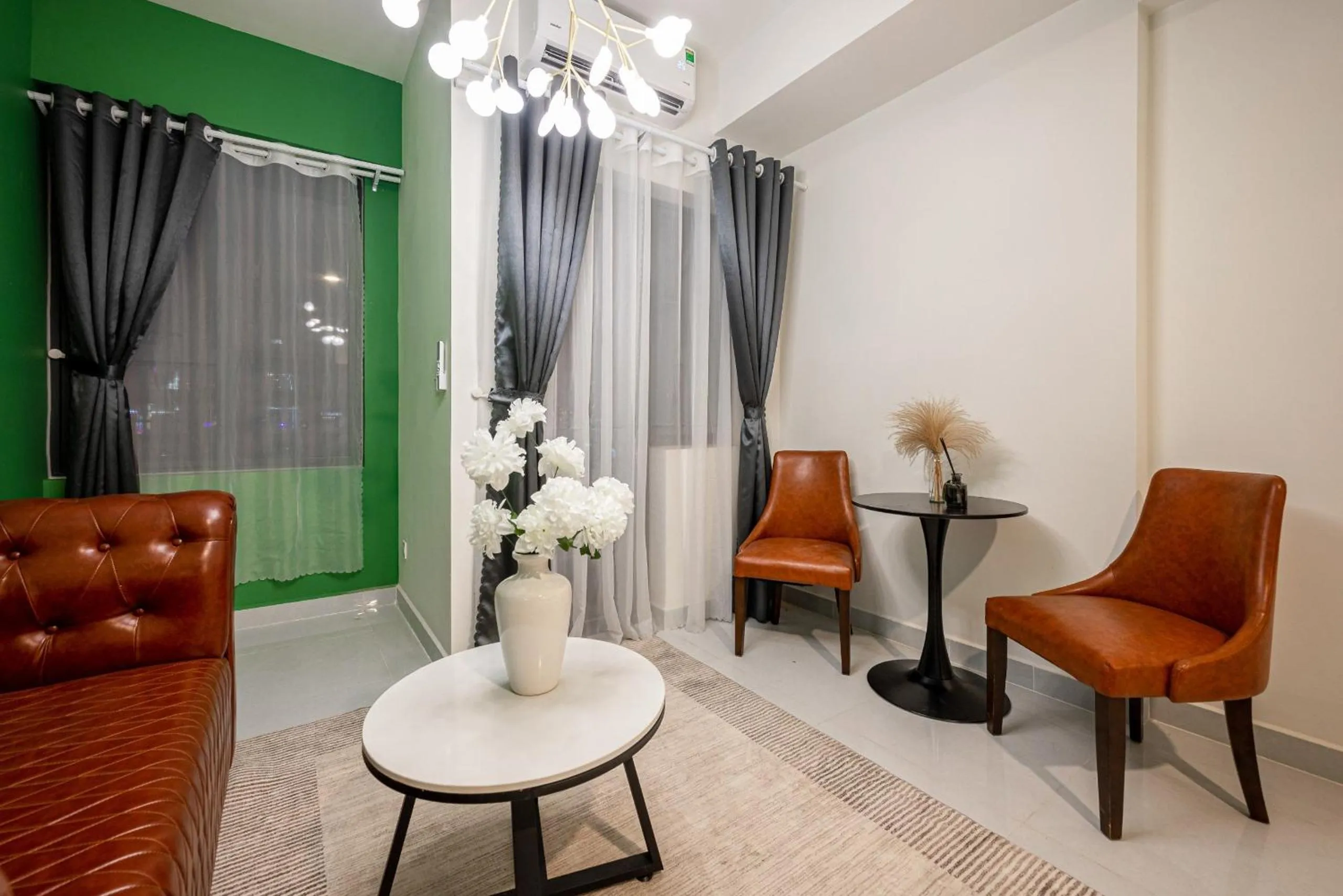 Living room in Otis Soho Saigon Balcony Apartment