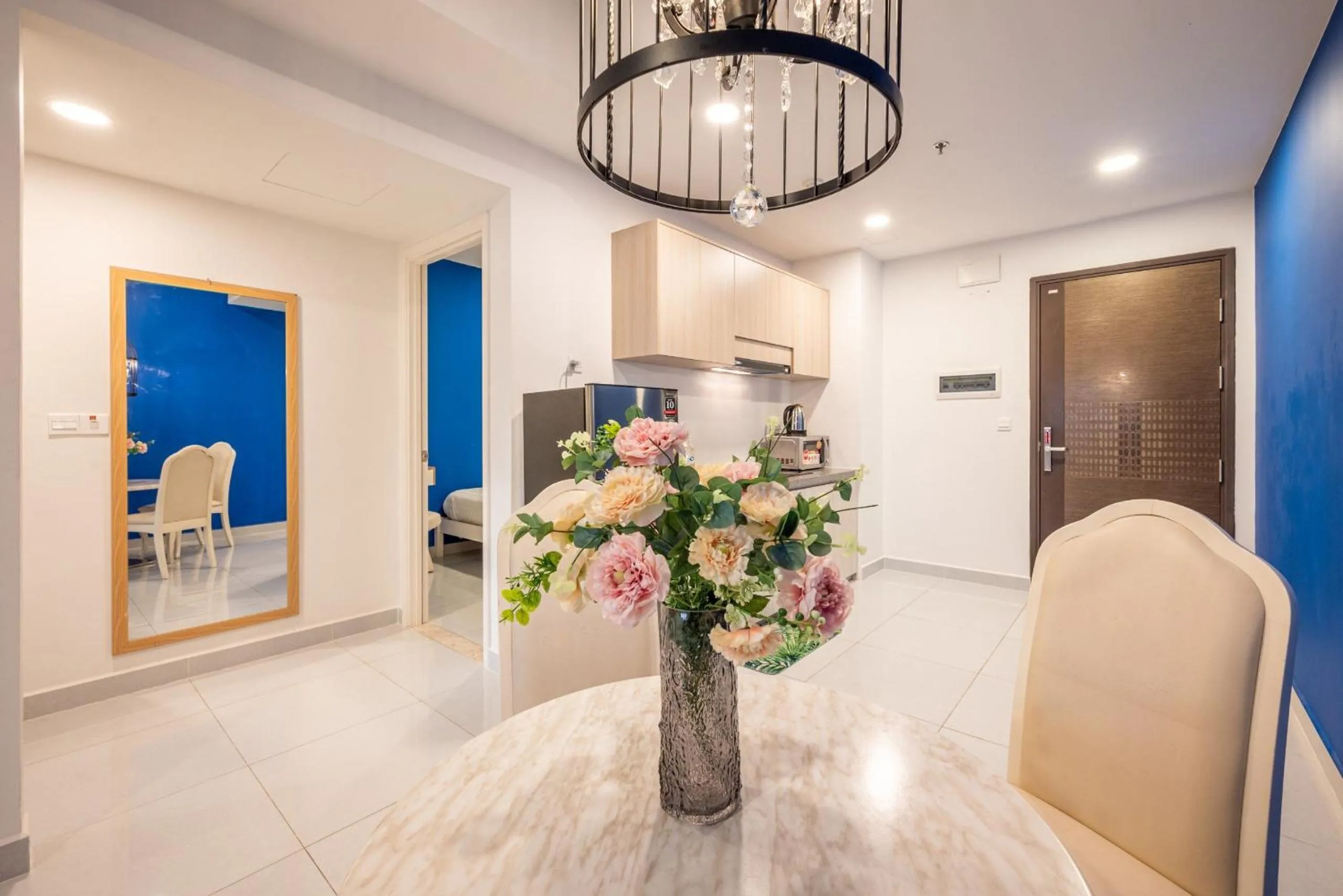 Living room in Otis Soho Saigon Balcony Apartment