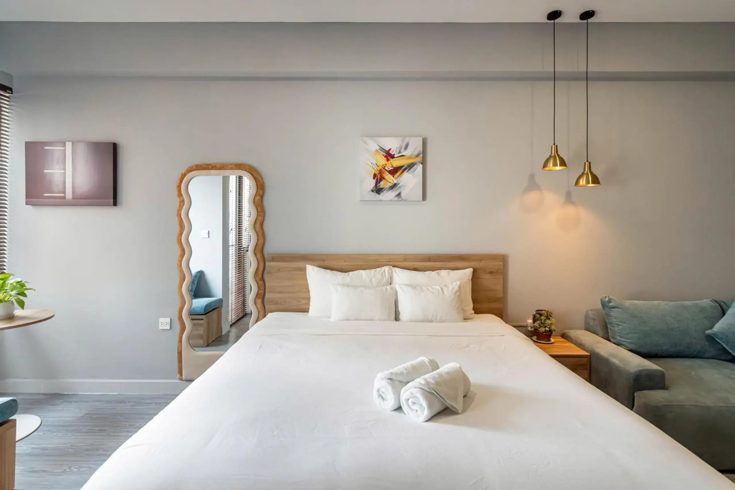 Studio with Balcony in Otis Soho Saigon Balcony Apartment Studio with Balcony in Otis Soho Saigon Balcony Apartment