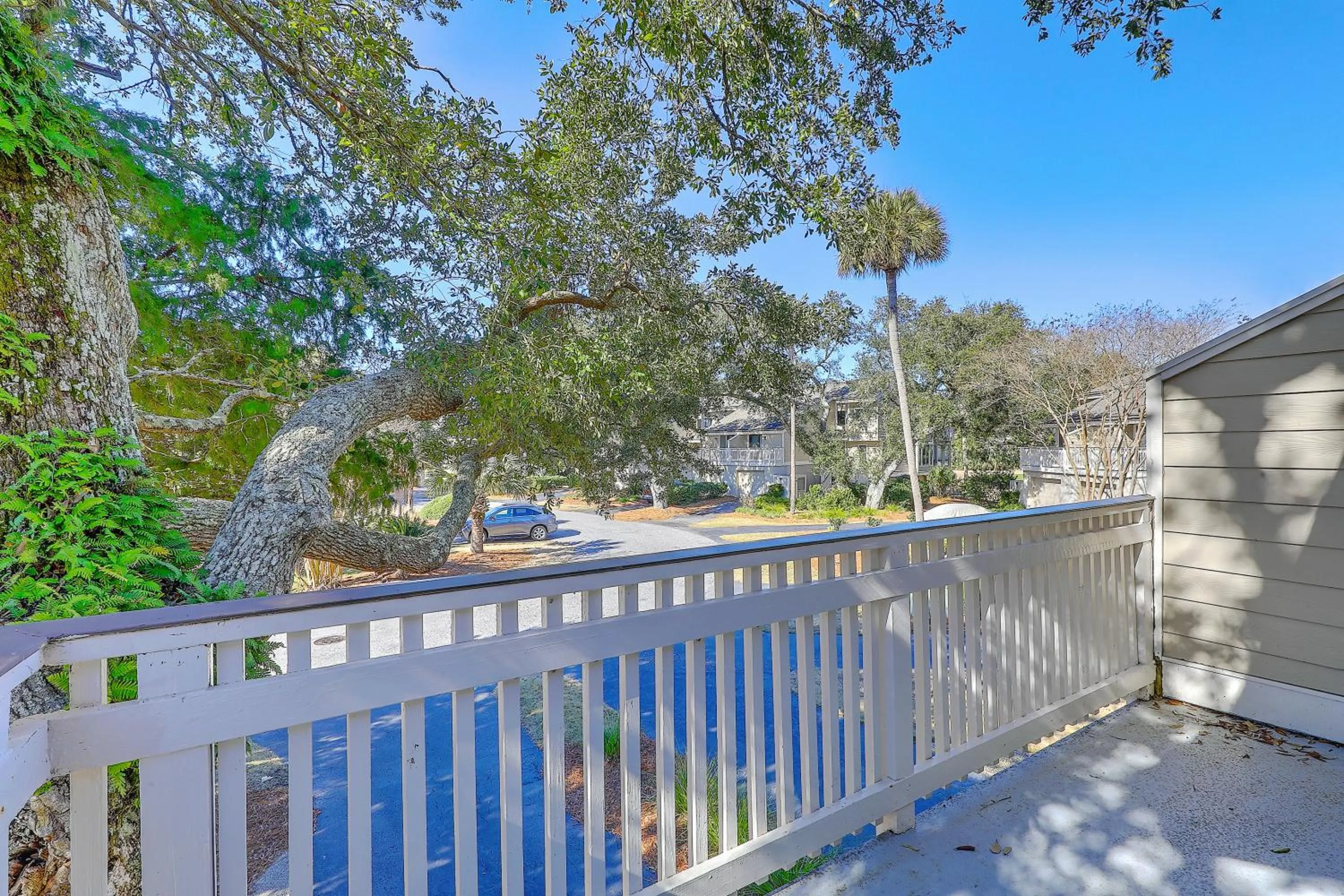 Balcony/Terrace in Fairway Dunes 27 - Screened Porch Golf Course View!