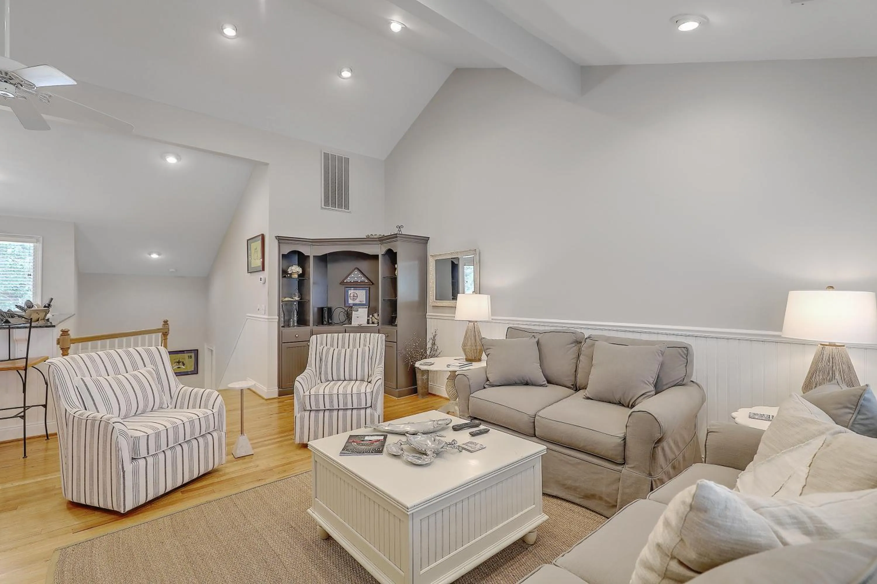 Living room in Fairway Dunes 27 - Screened Porch Golf Course View!