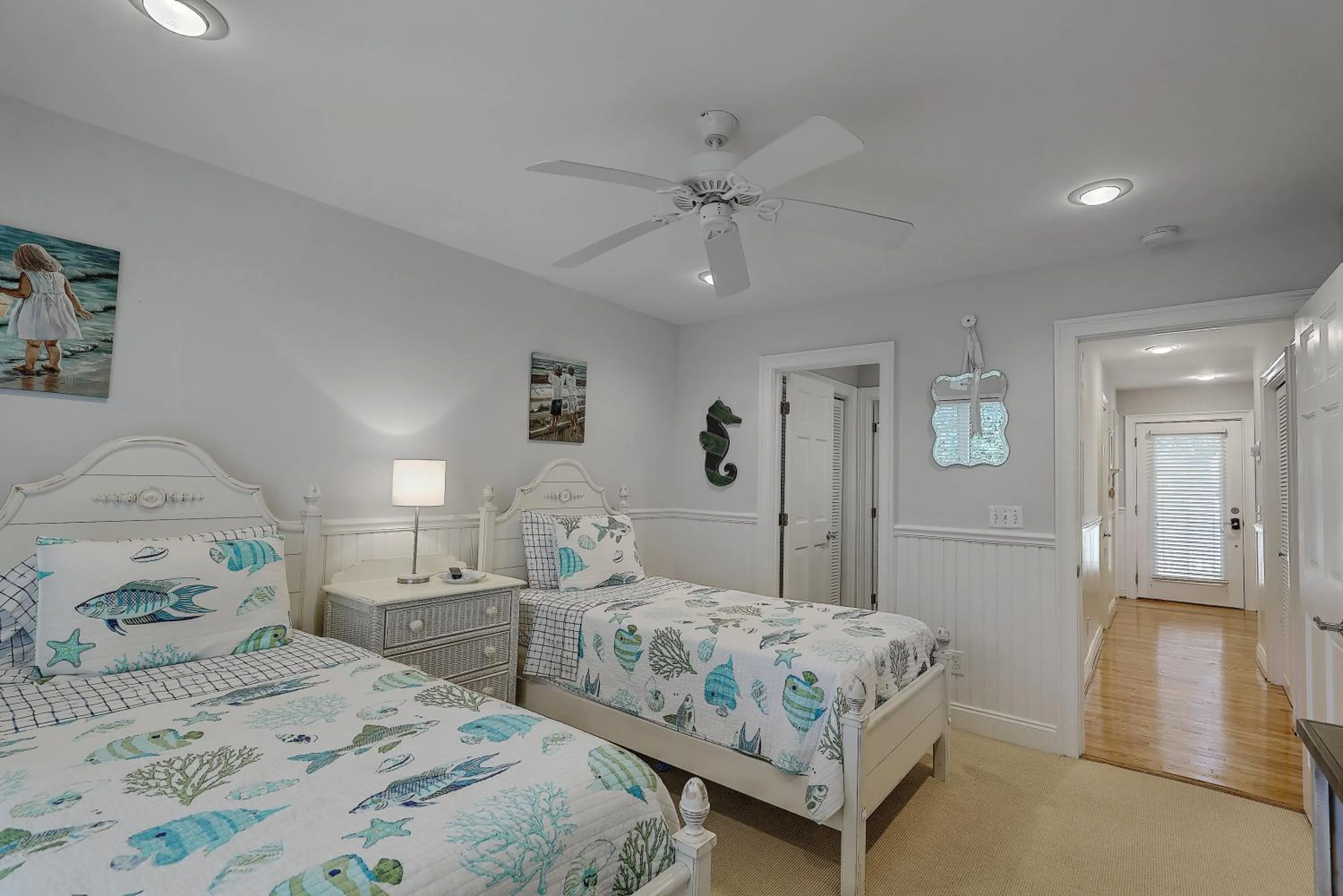 Bedroom, Bed in Fairway Dunes 27 - Screened Porch Golf Course View!