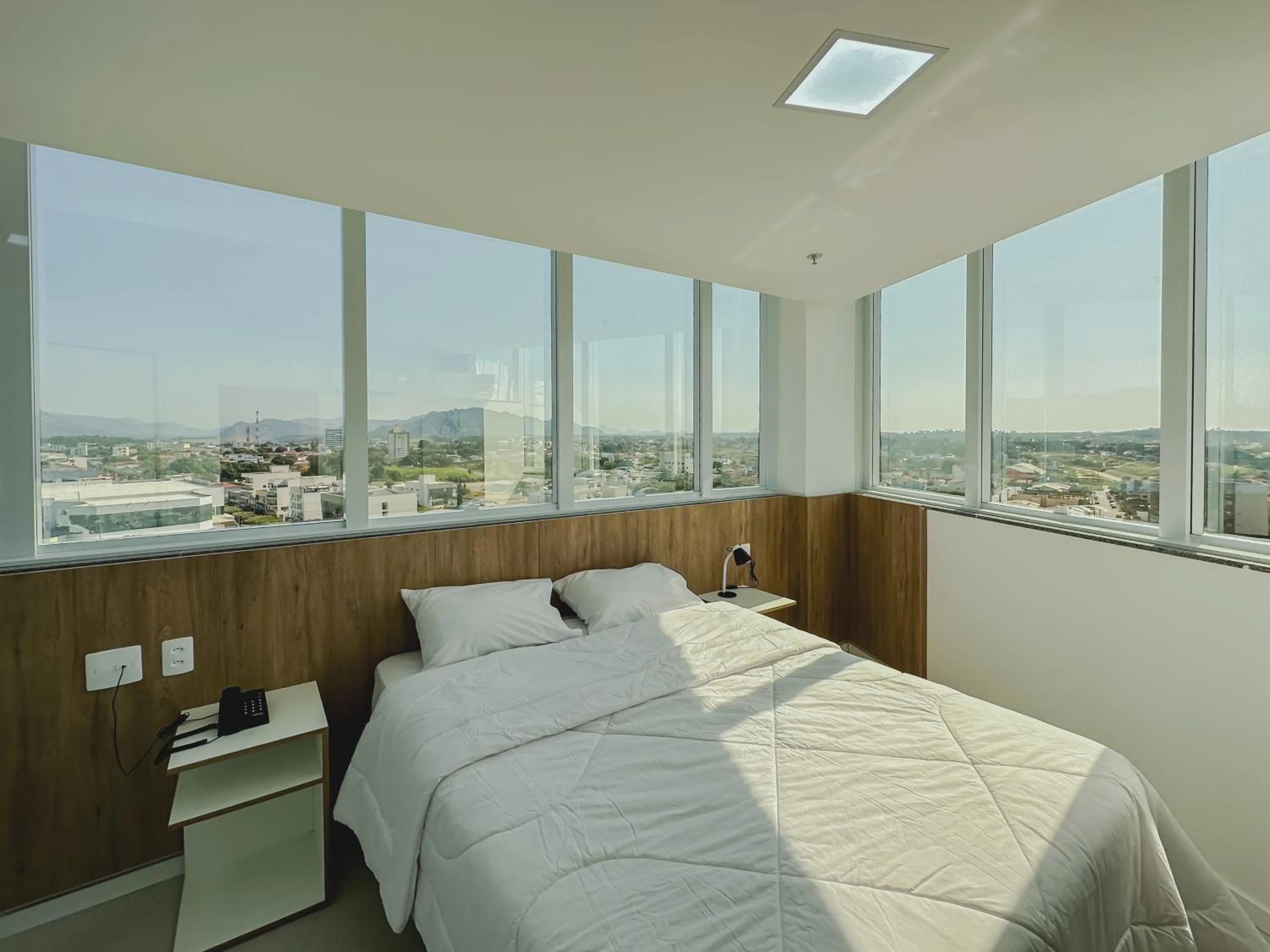 View (from property/room), Bed in Go Inn Aracruz