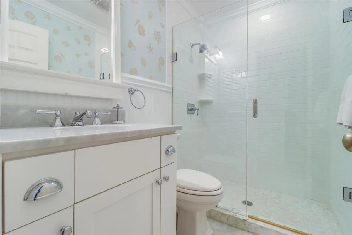 Bathroom in Beach Club Villa 30 - Coastal Oceanfront! Pool! Walkout!