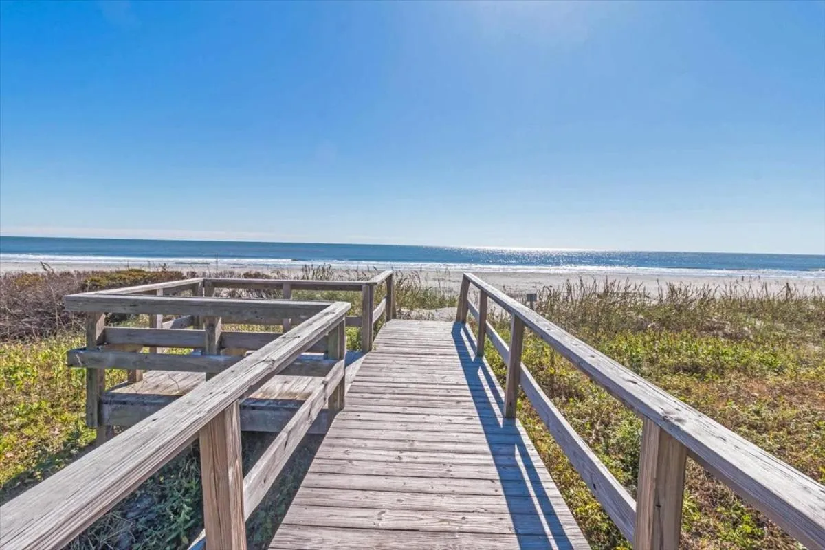 Beach in Beach Club Villa 30 - Coastal Oceanfront! Pool! Walkout!