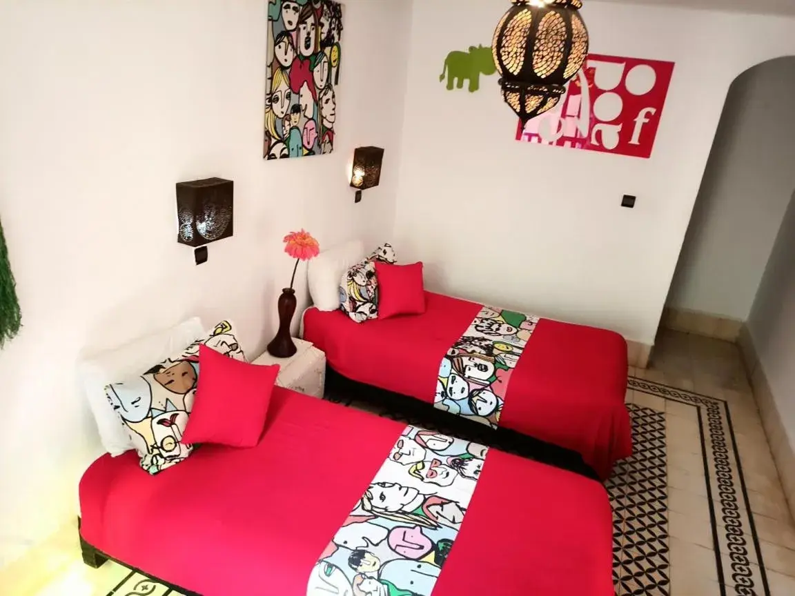 Twin Room - single occupancy in La Maison Du Vent Twin Room - single occupancy in La Maison Du Vent