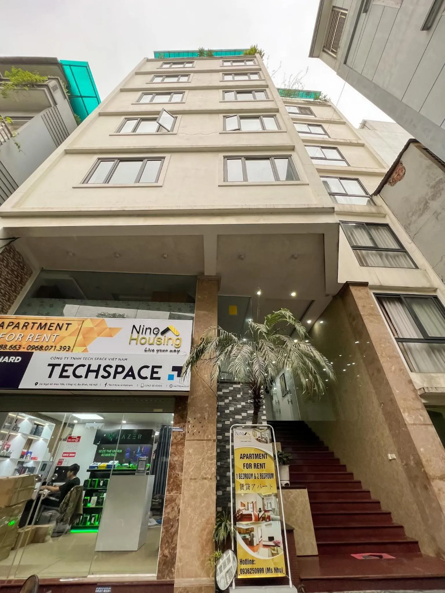 Property building in NINE HOUSING 92 Dao Tan