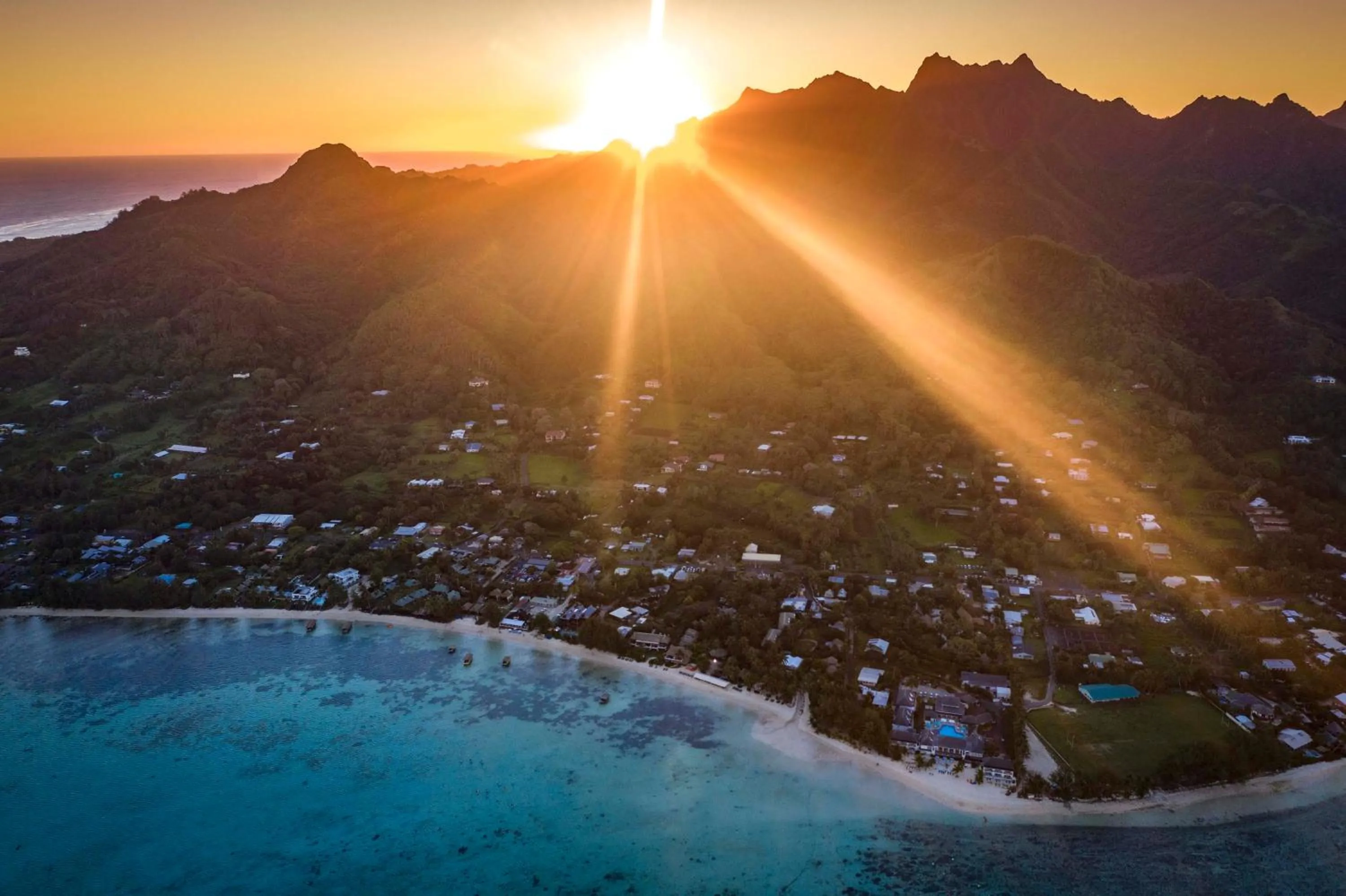 Natural landscape in Pacific Resort Rarotonga