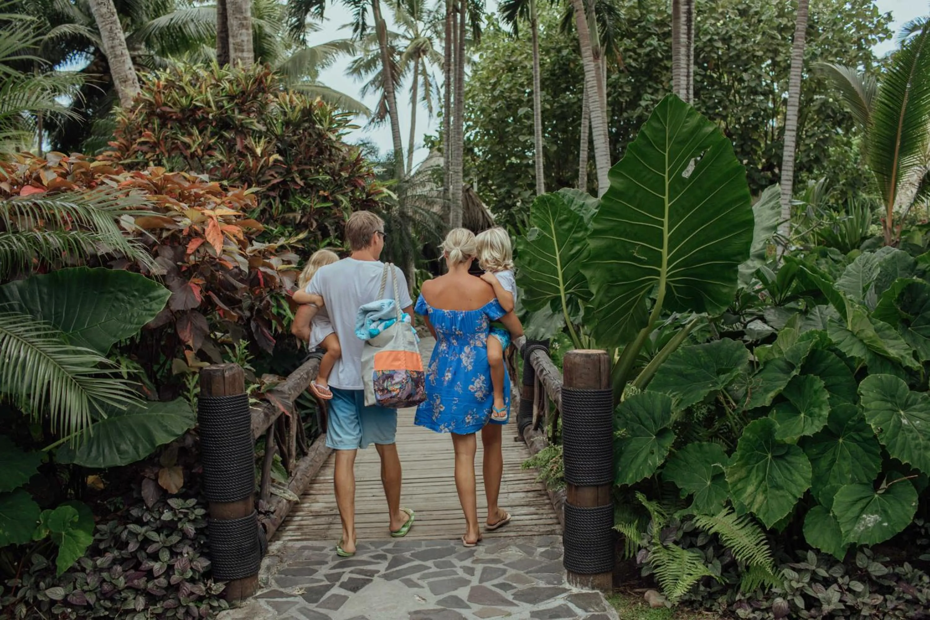Garden in Pacific Resort Rarotonga