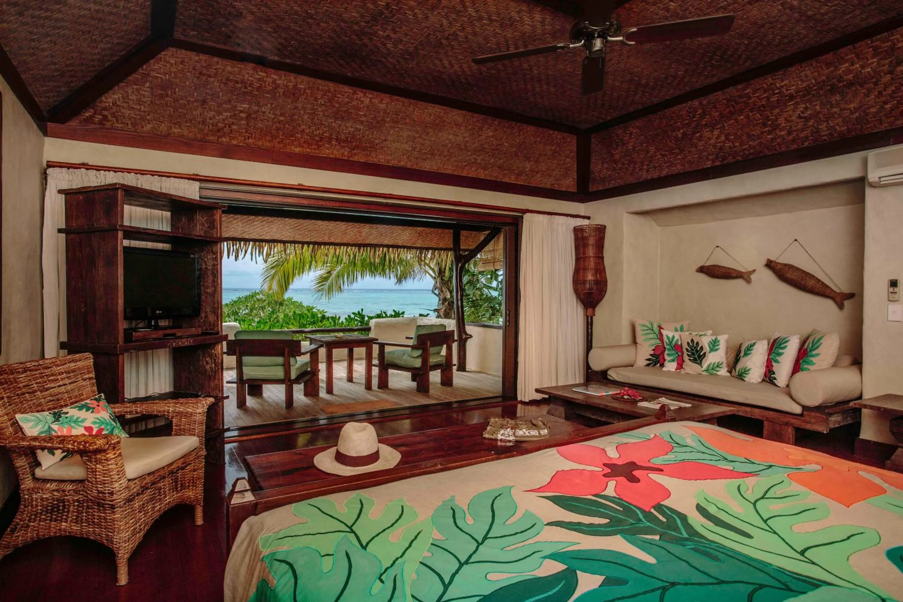 Bedroom in Pacific Resort Aitutaki - Adults Only