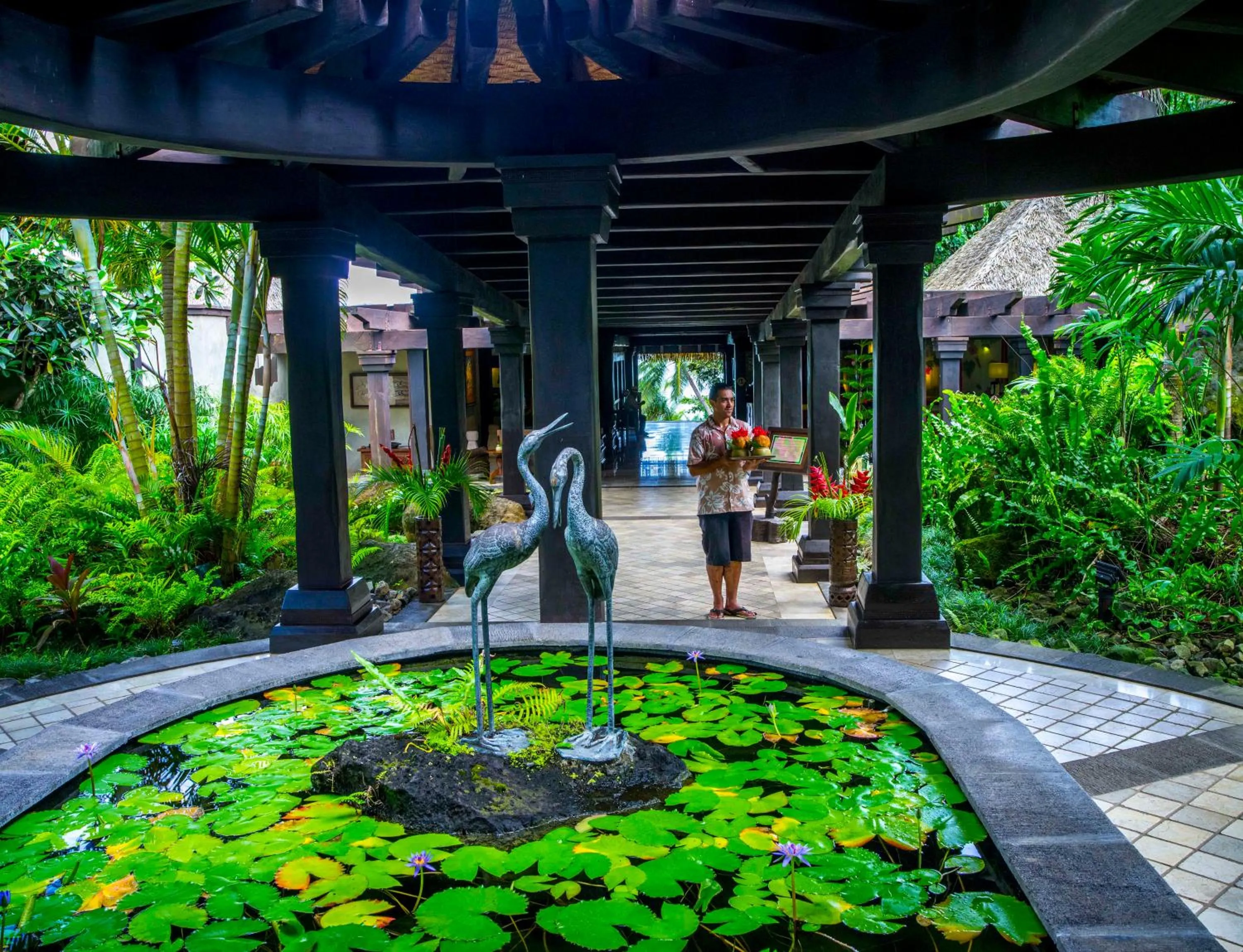 Lobby or reception in Pacific Resort Aitutaki - Adults Only