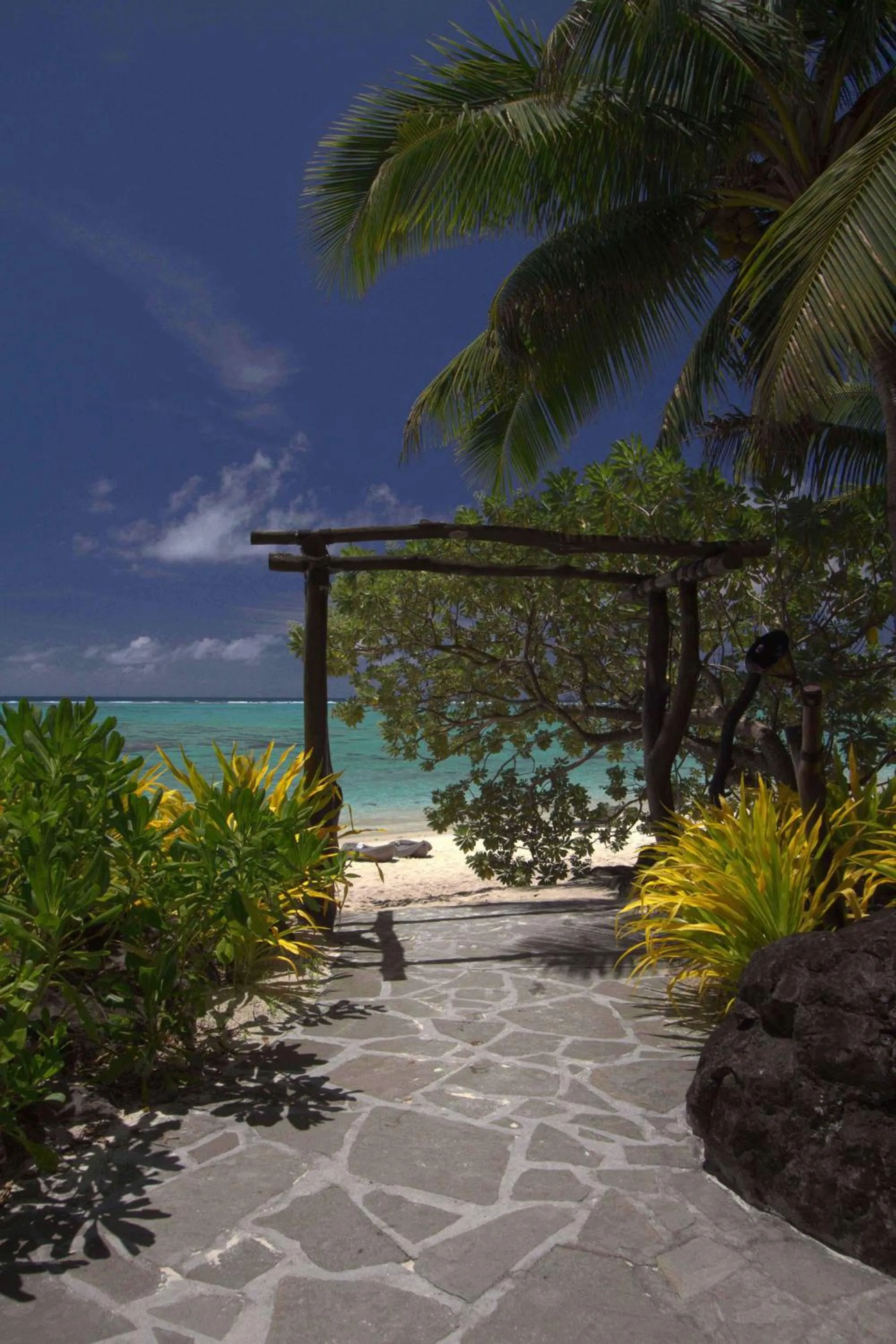 Decorative detail in Pacific Resort Aitutaki - Adults Only
