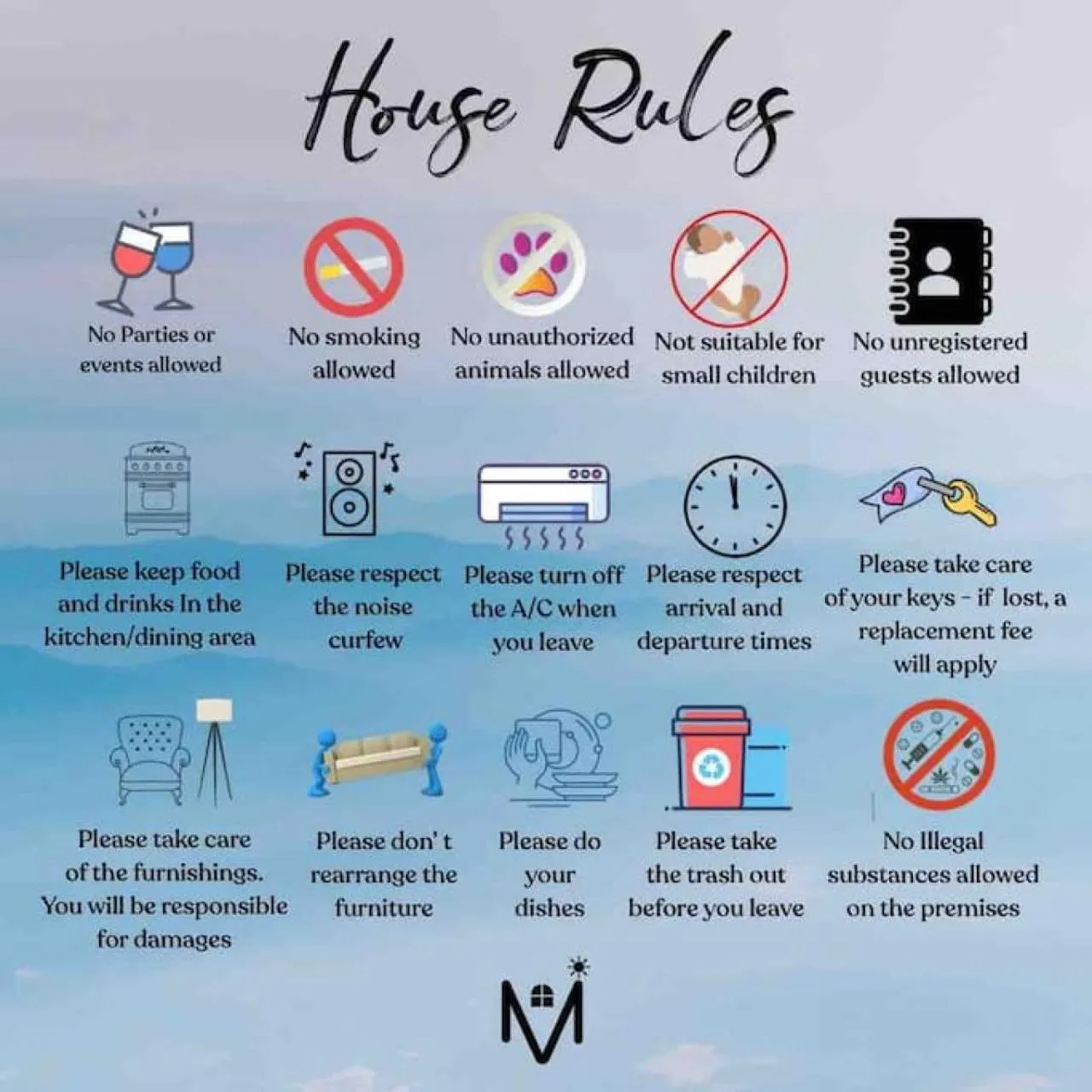 Property logo or sign in Charming 1-BD Retreat Tranquil Zionsville