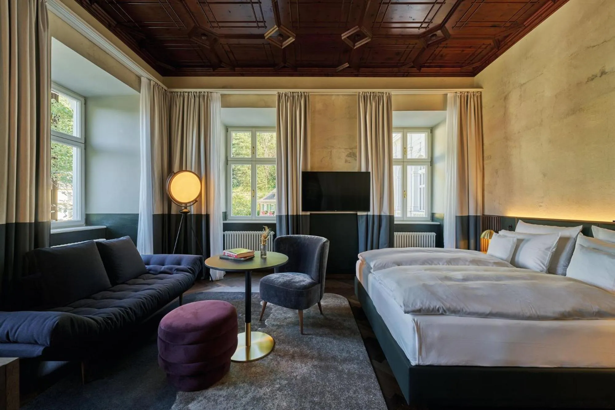 Photo of the whole room, Bed in A-ROSA Straubinger Grand Hotel Bad Gastein - Adults Only