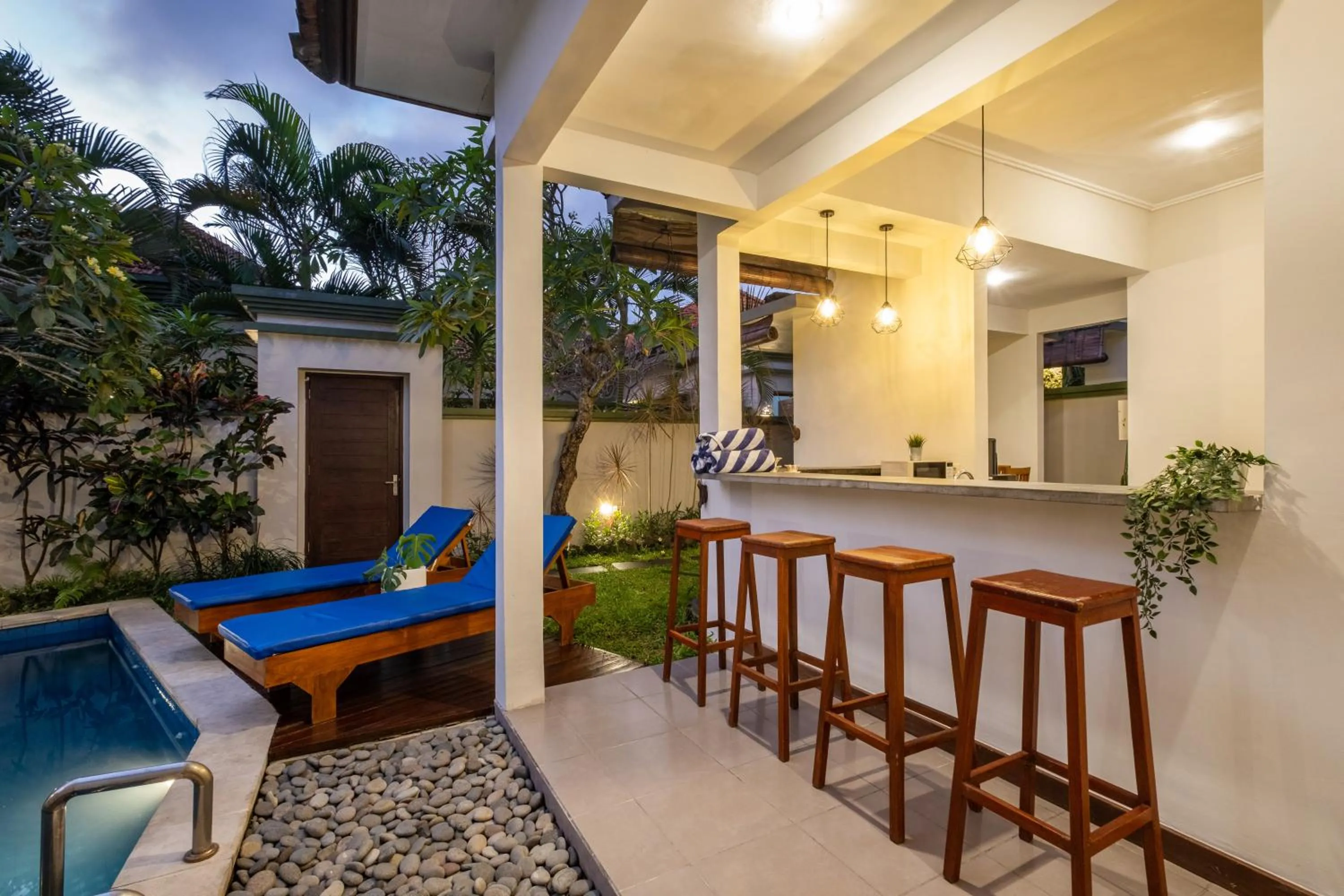 Seating area in Villa Kisaraa - Kerobokan x Seminyak x Canggu