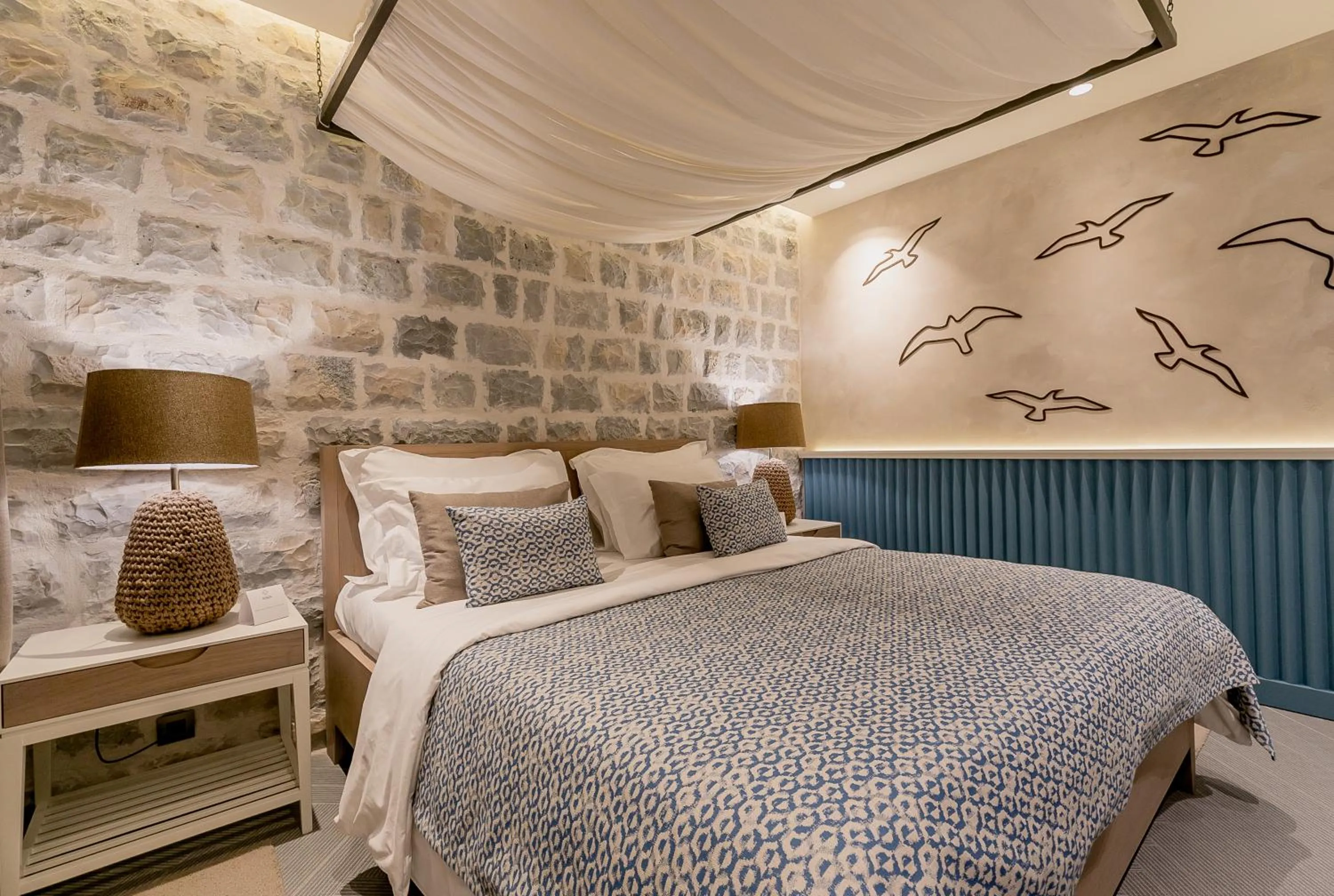 Bed in Boutique Hotel & Spa Casa del Mare - Mediterraneo