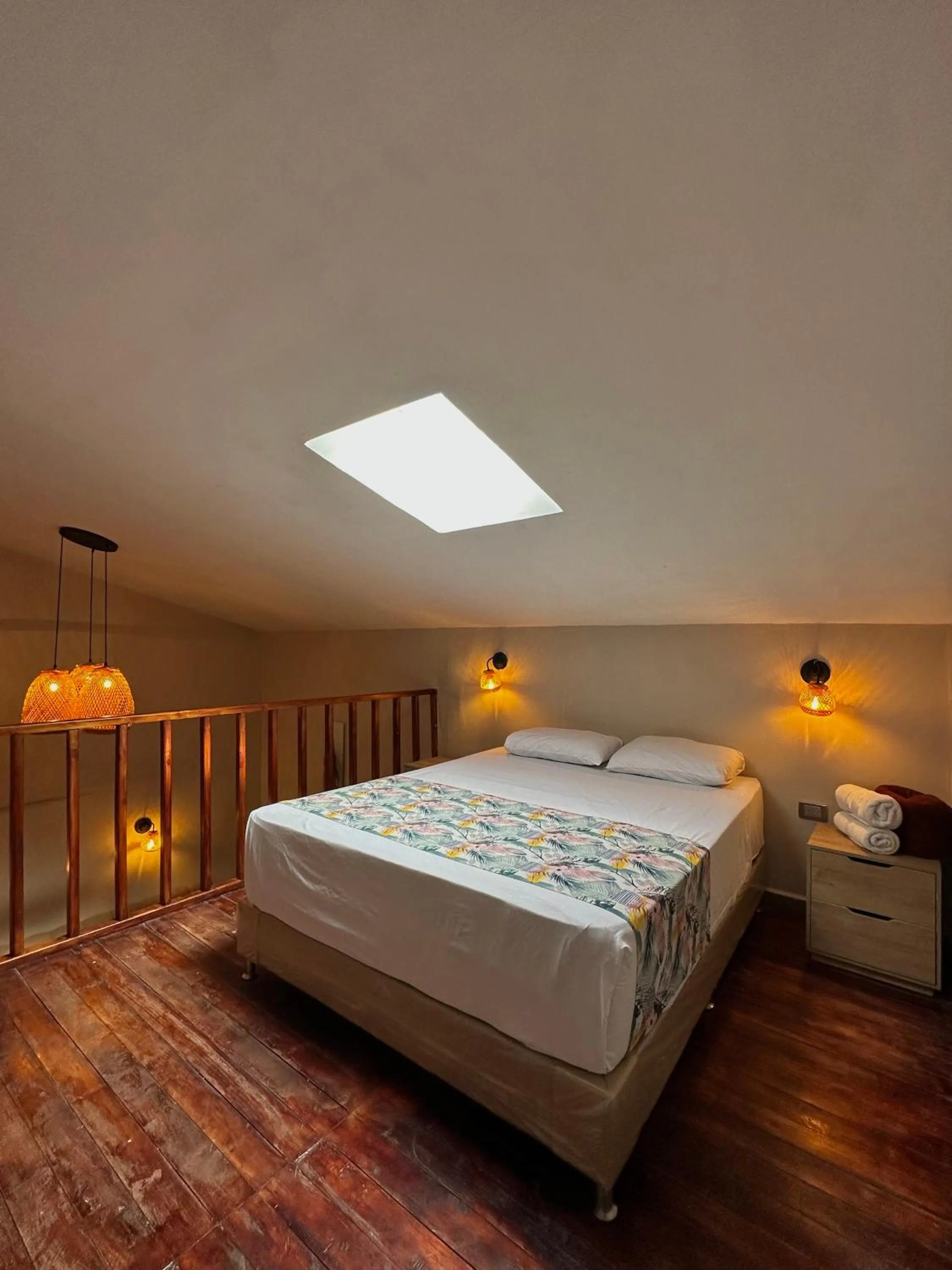 Bed in HOTEL BALI AT POBLADO