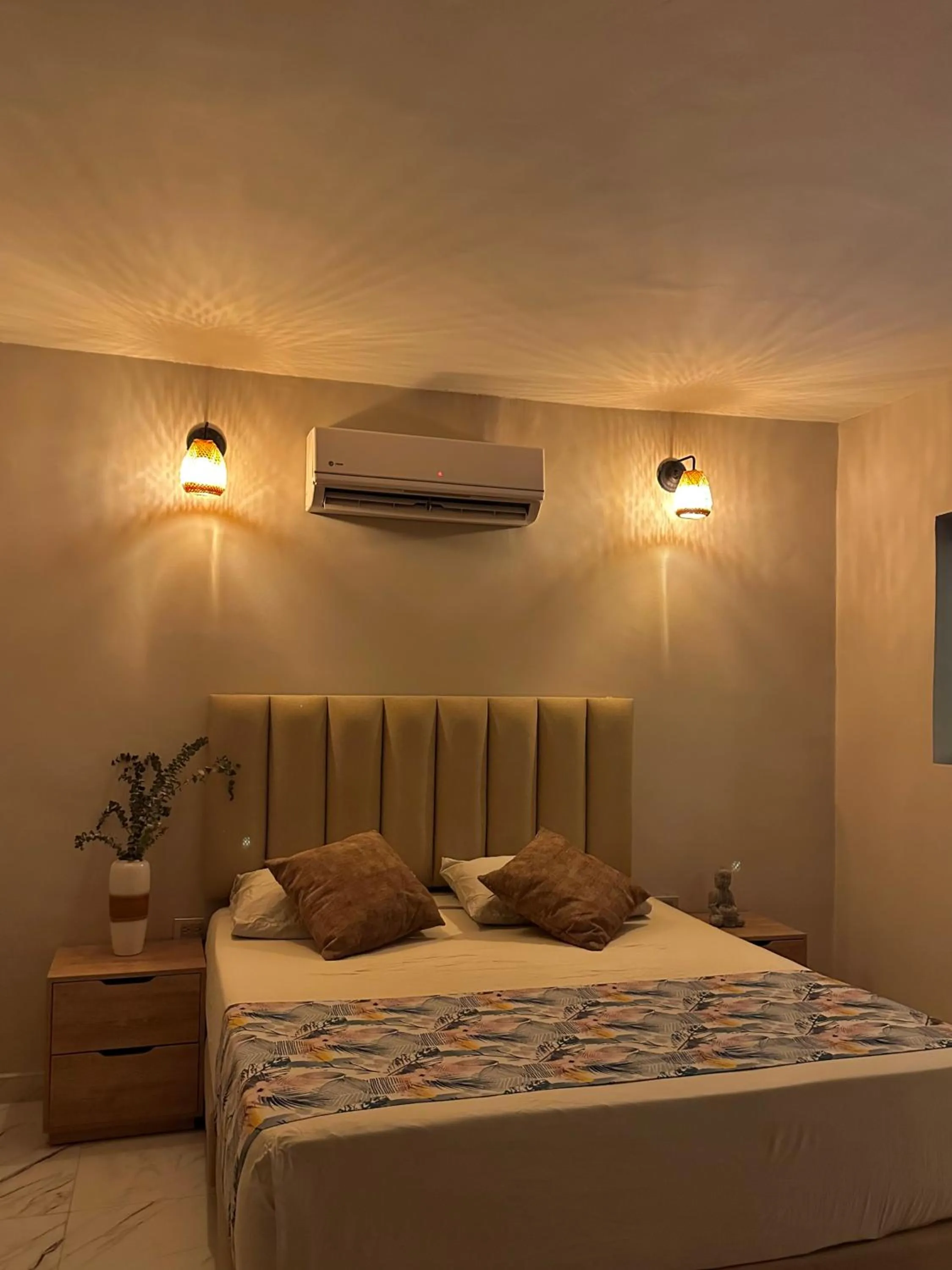 Bed in HOTEL BALI AT POBLADO