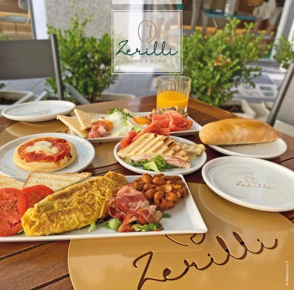 Breakfast in AGAVE B&B