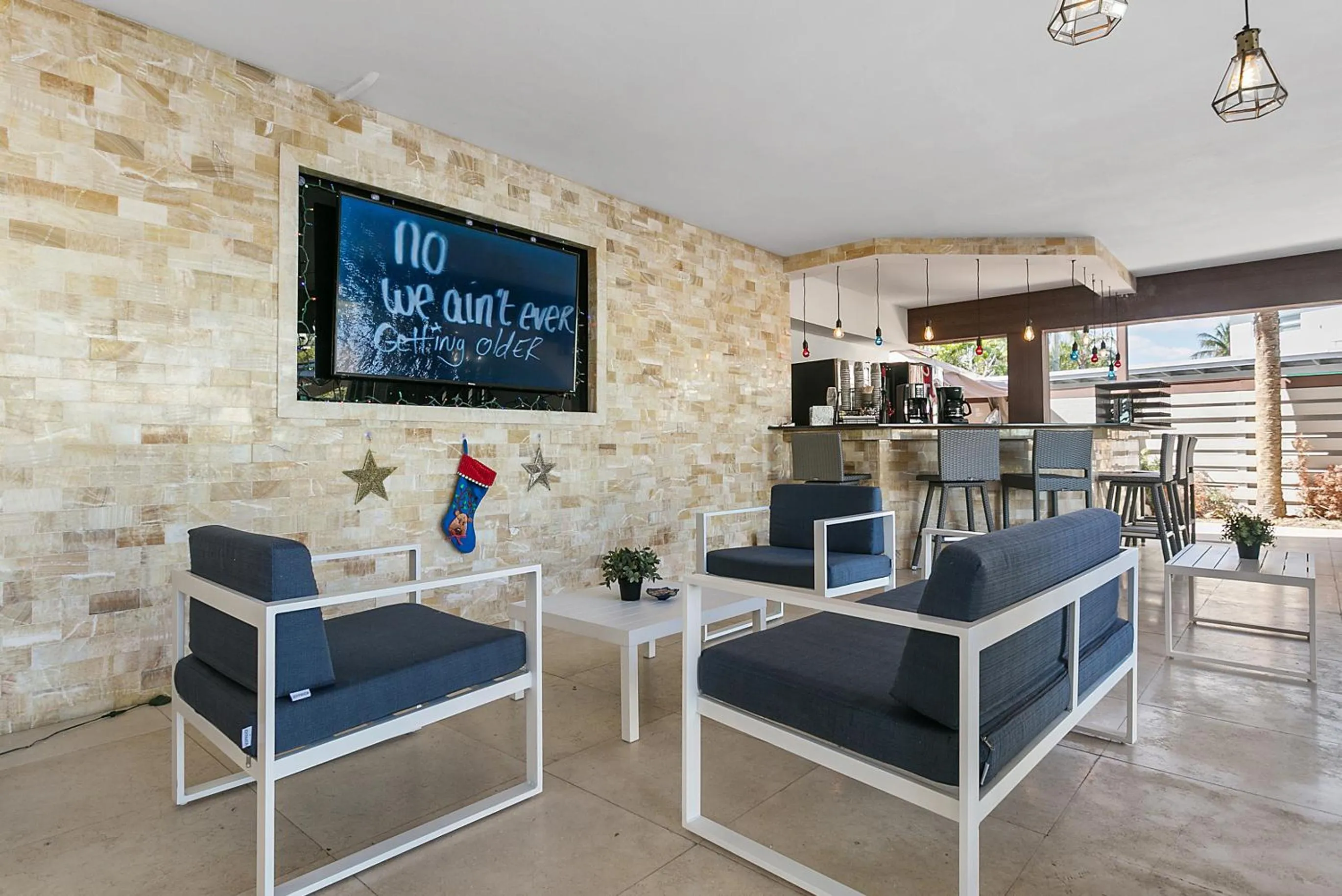 Seating area in Deco Boutique Hotel