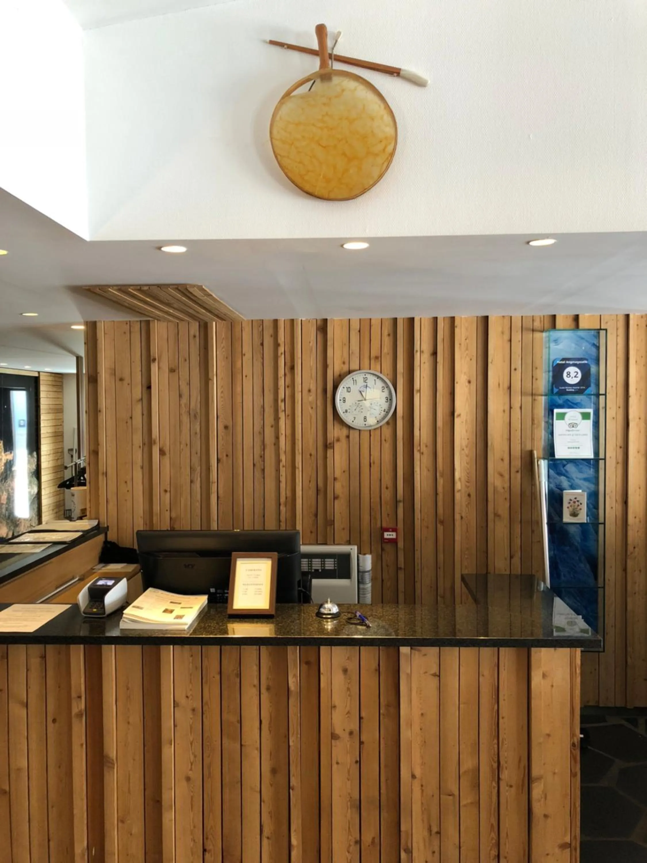 Lobby or reception in Hotel Angmagssalik