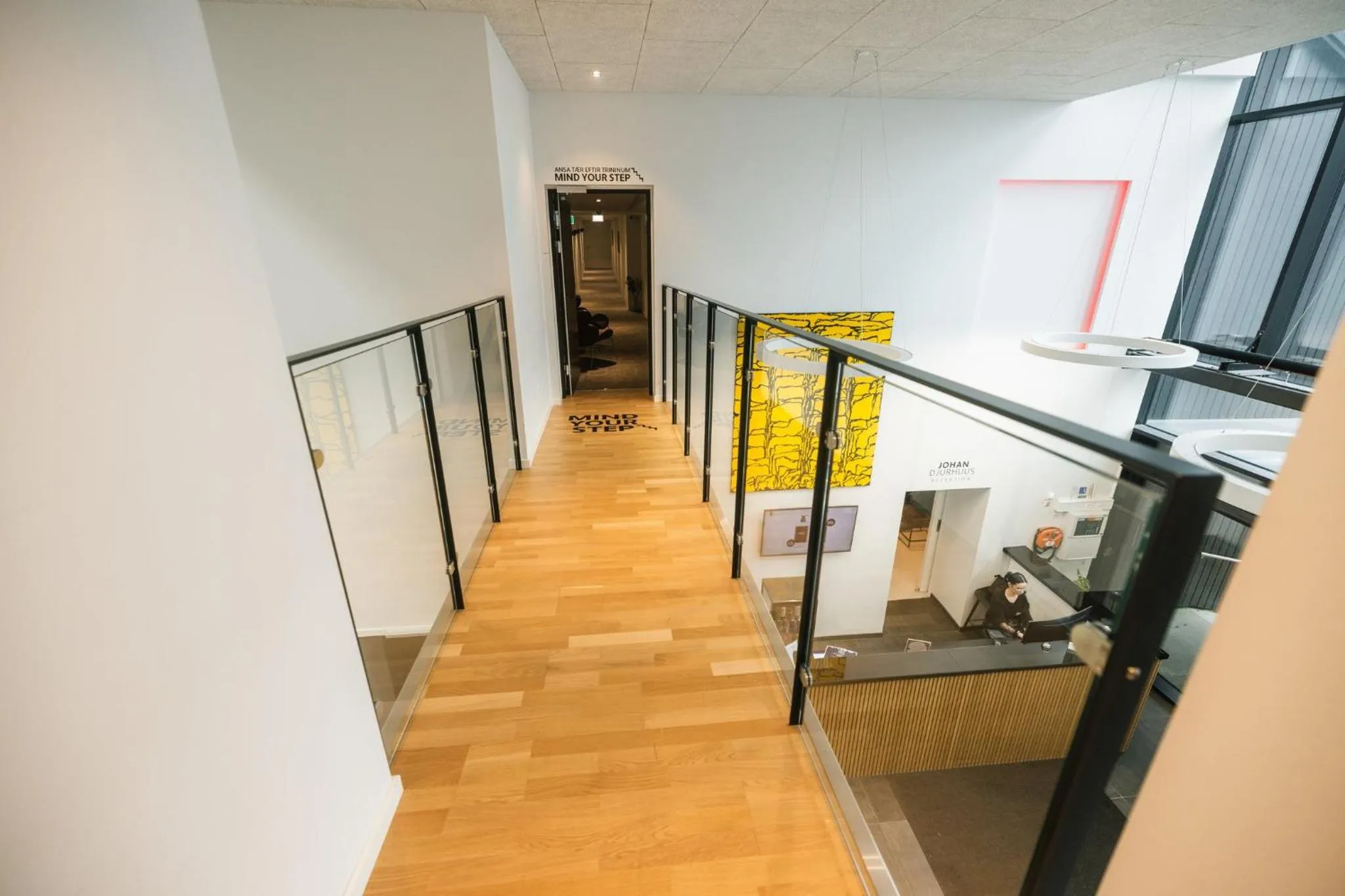 Lobby or reception in Hotel Djurhuus