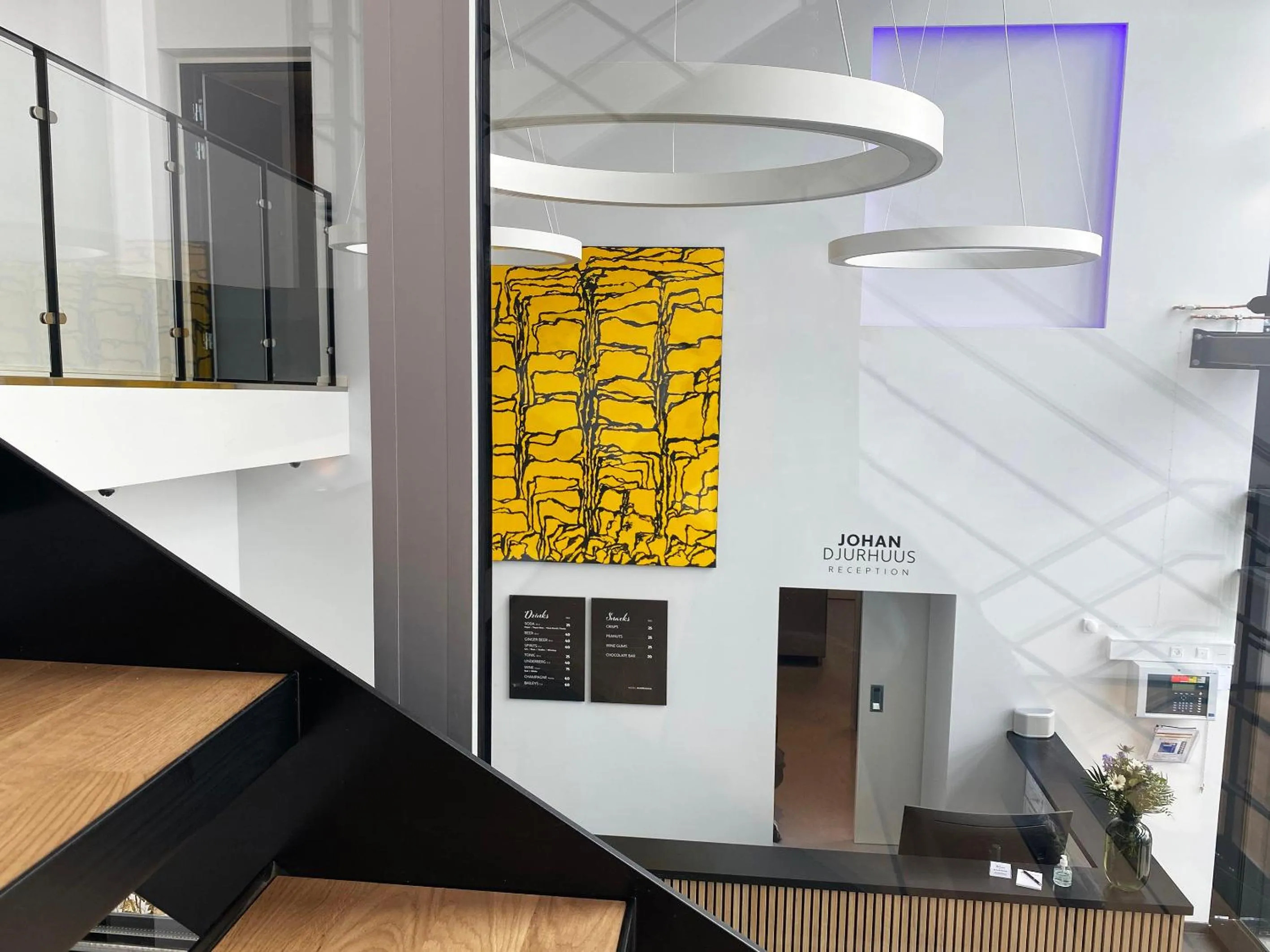 Decorative detail in Hotel Djurhuus