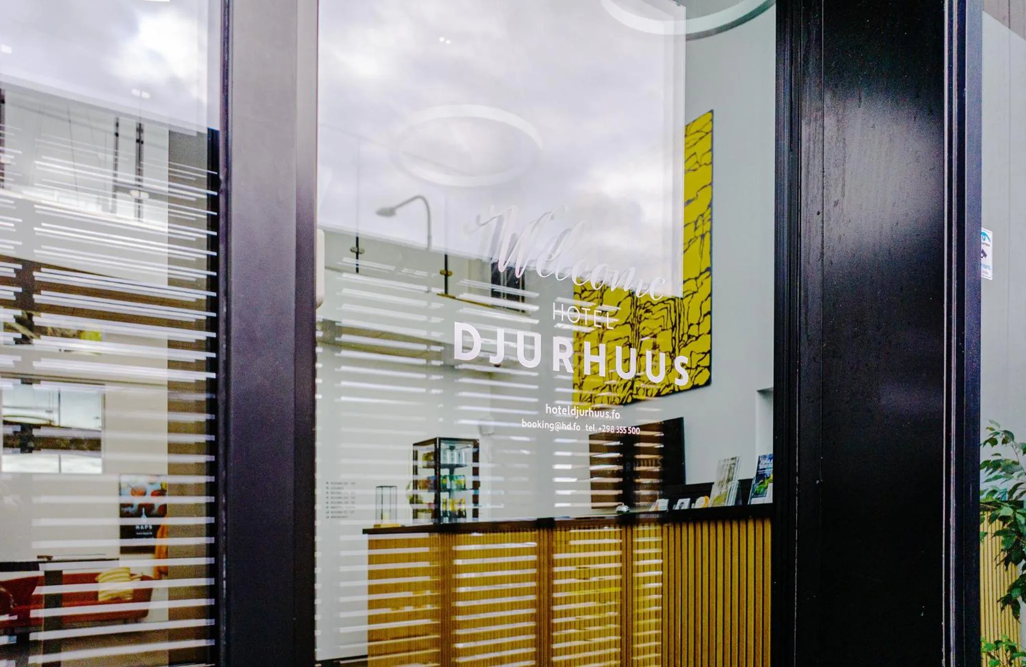 Facade/entrance in Hotel Djurhuus