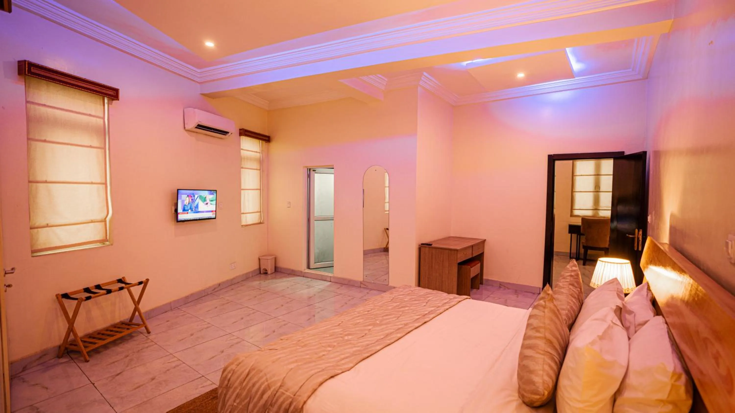 Bed in Providha Hotel & Suites