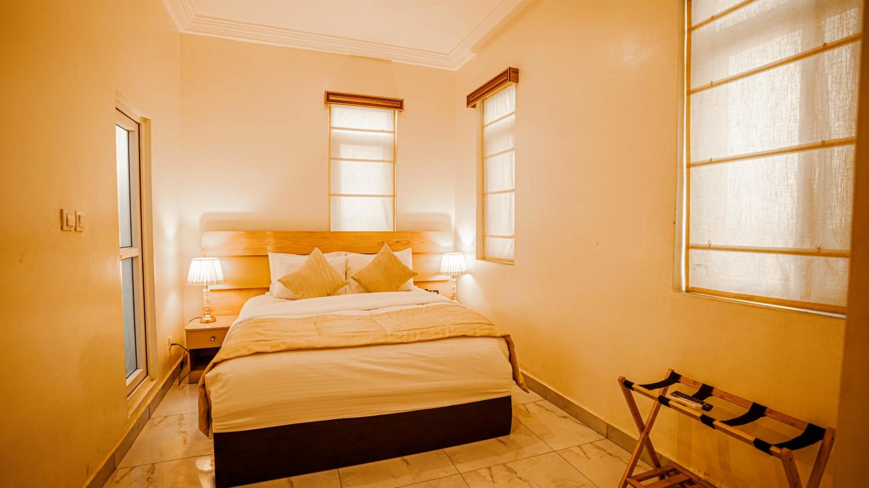 Bed in Providha Hotel & Suites