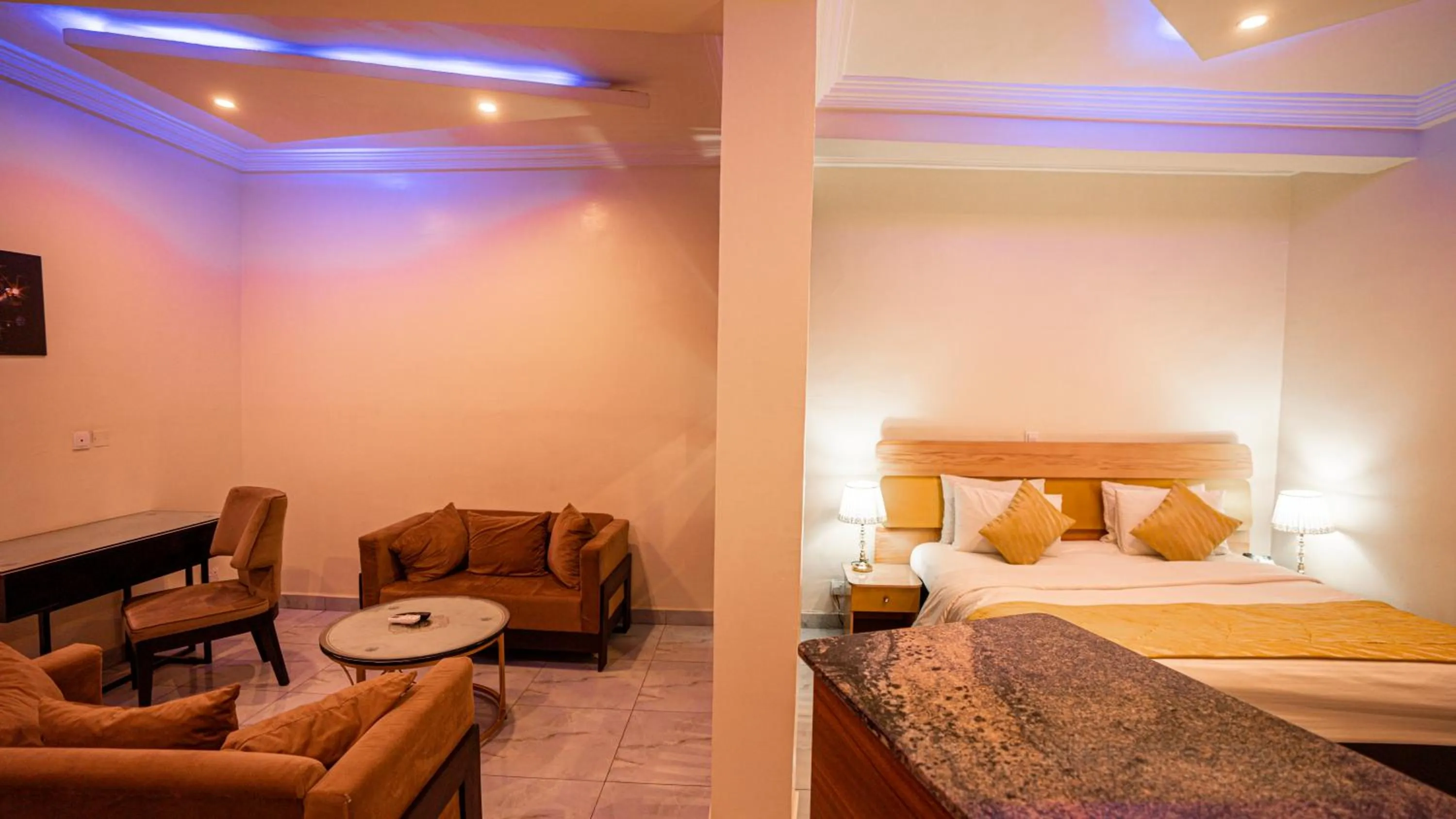 Bed in Providha Hotel & Suites