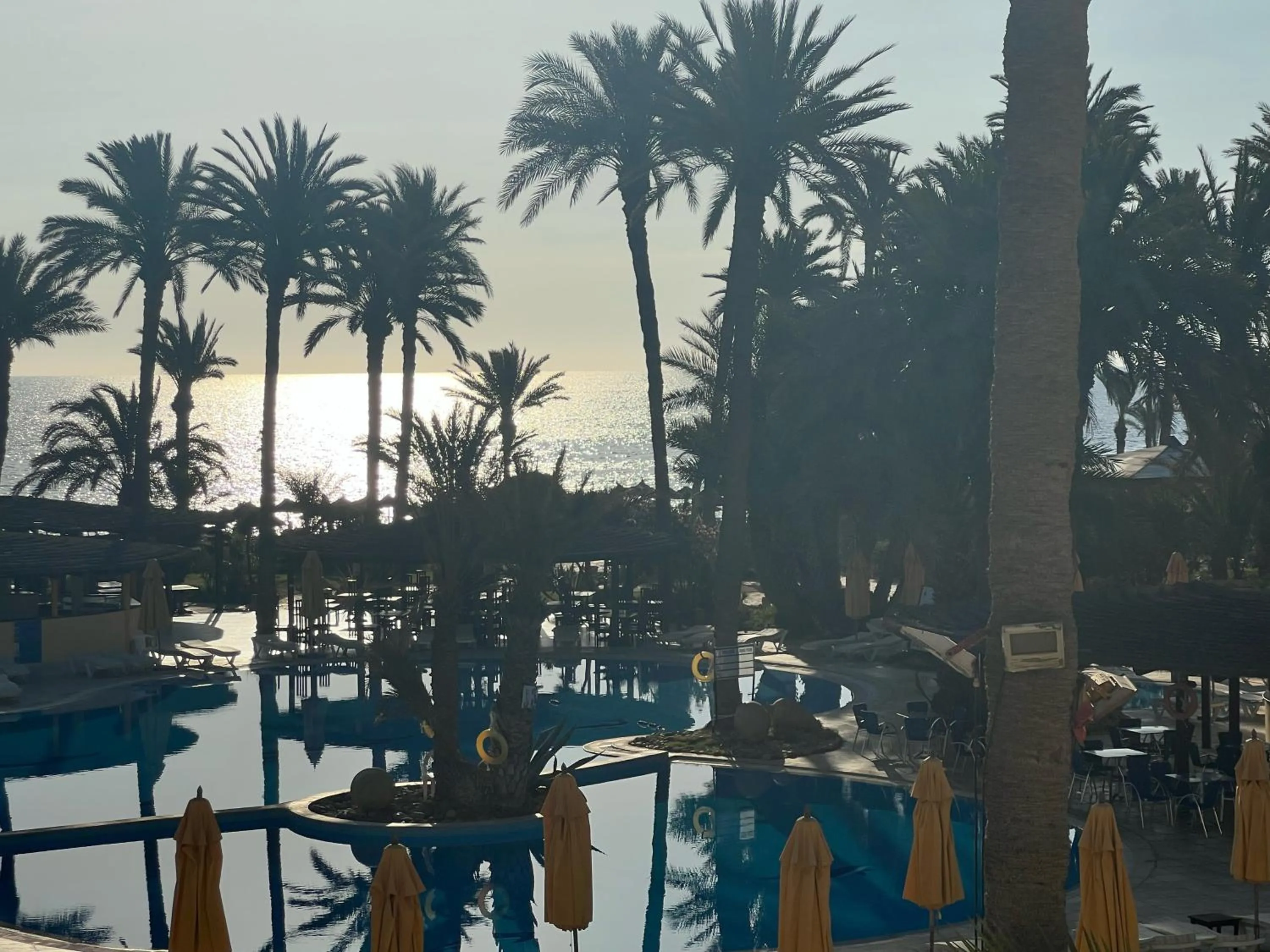 Pool view in Eden Star Resort