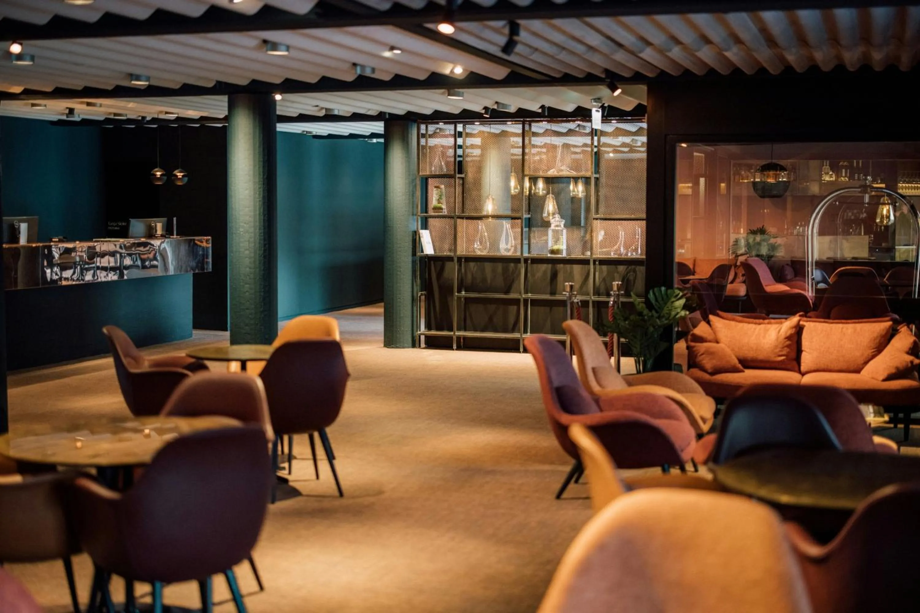 Lobby or reception in Hotel Føroyar