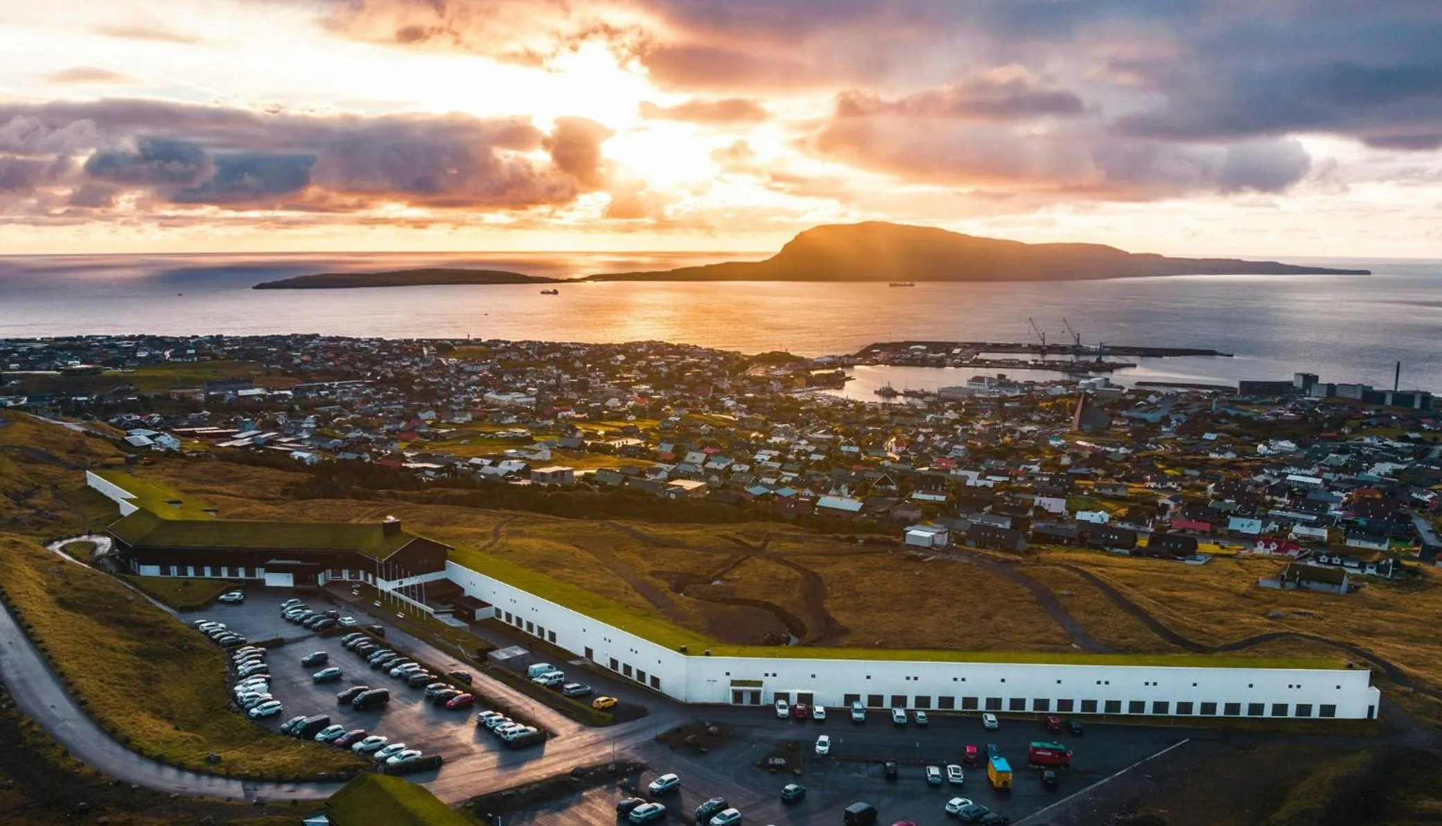 Property building in Hotel Føroyar