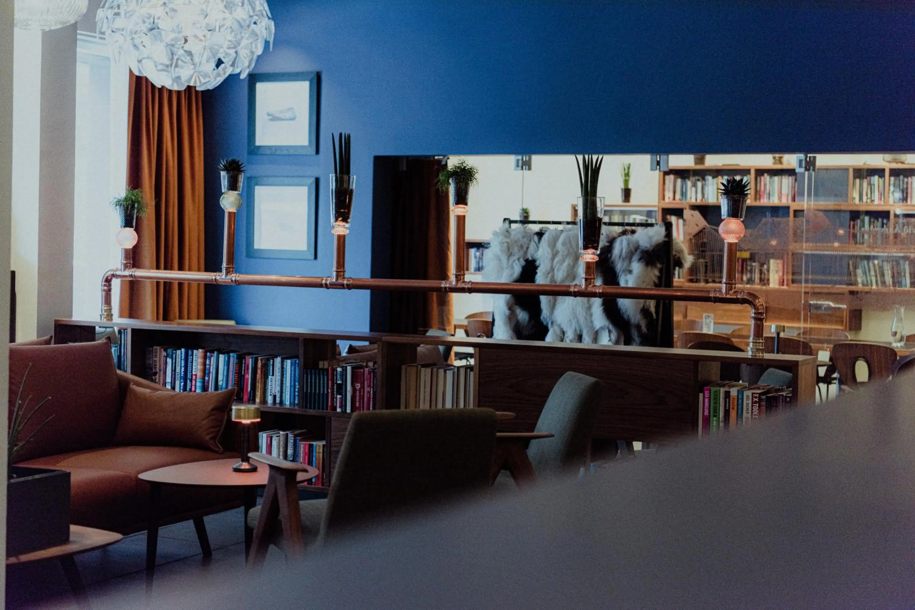 Lounge or bar in Hotel Hafnia