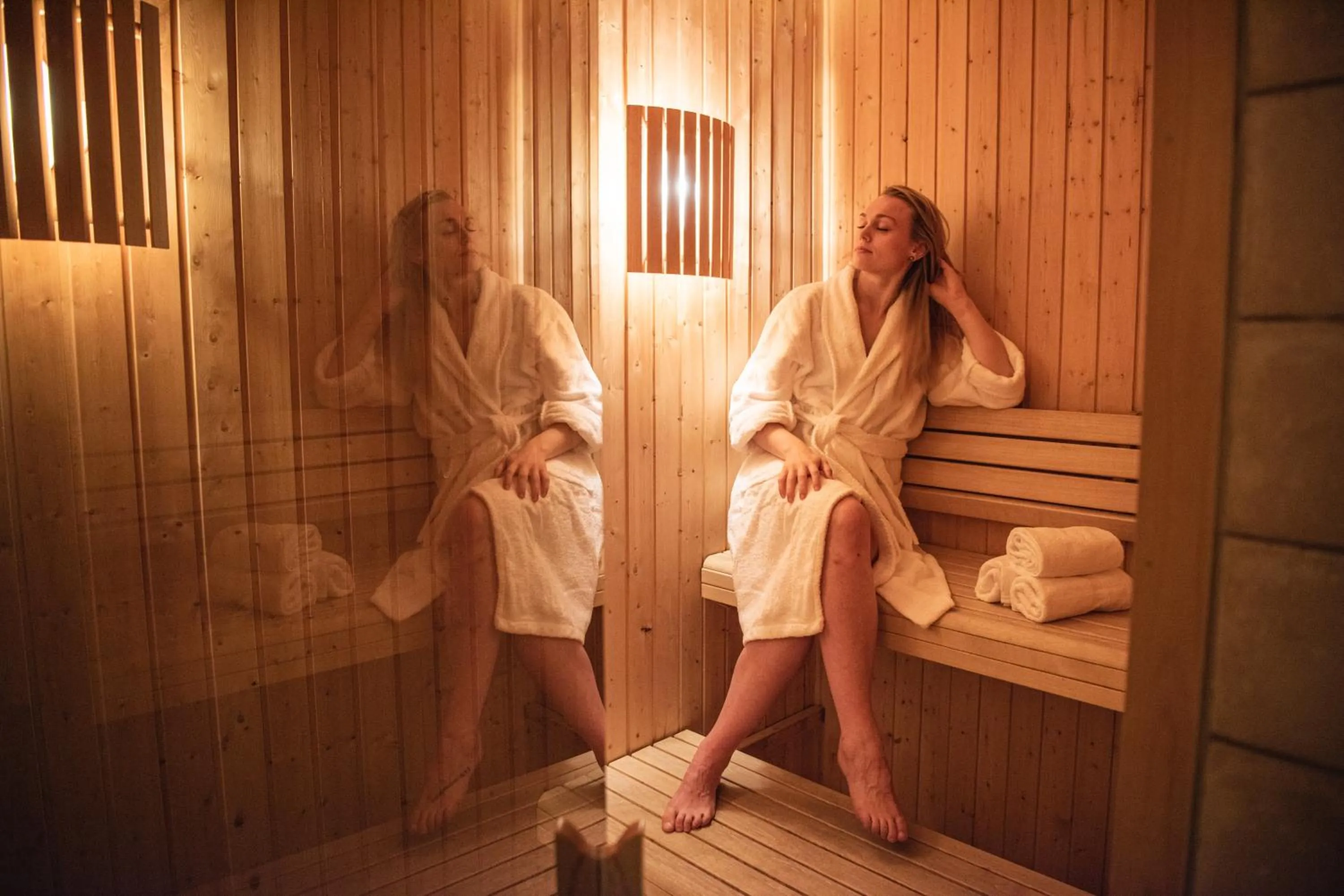 Sauna in Hotel Hafnia