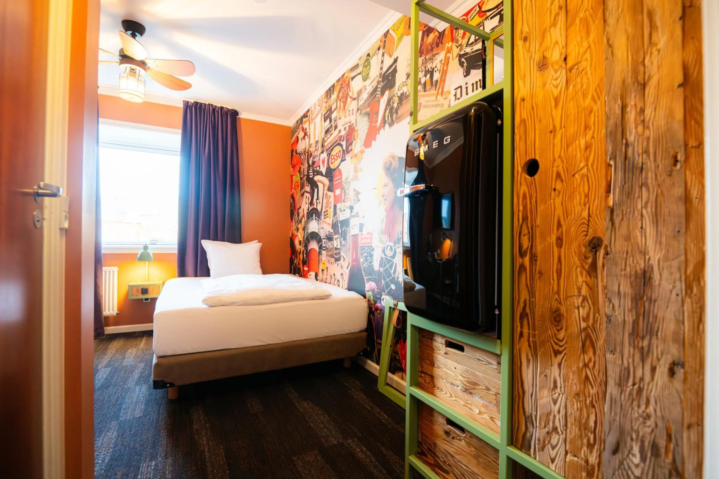 Bedroom, Bed in Hotel Hafnia