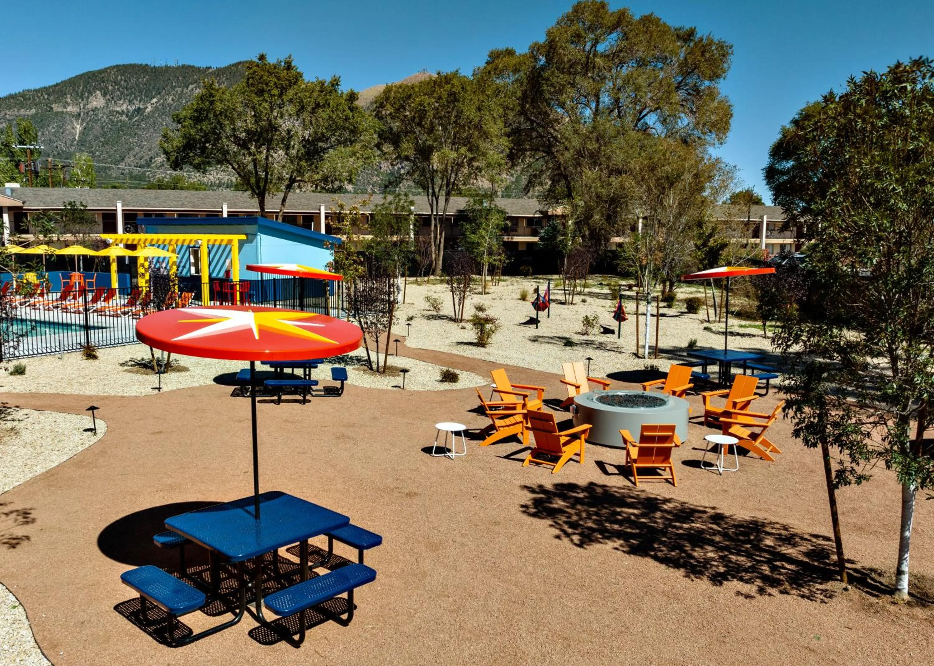 Natural landscape in Americana Motor Hotel