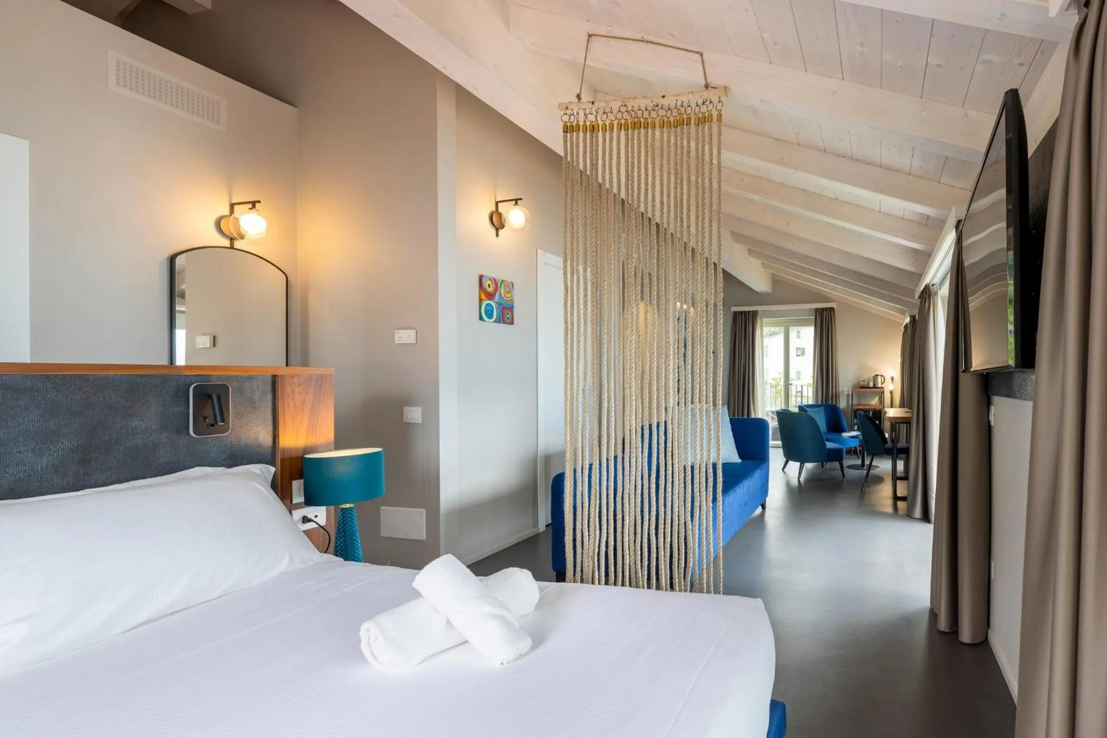 Bed in Villa Clementina Boutique Hotel