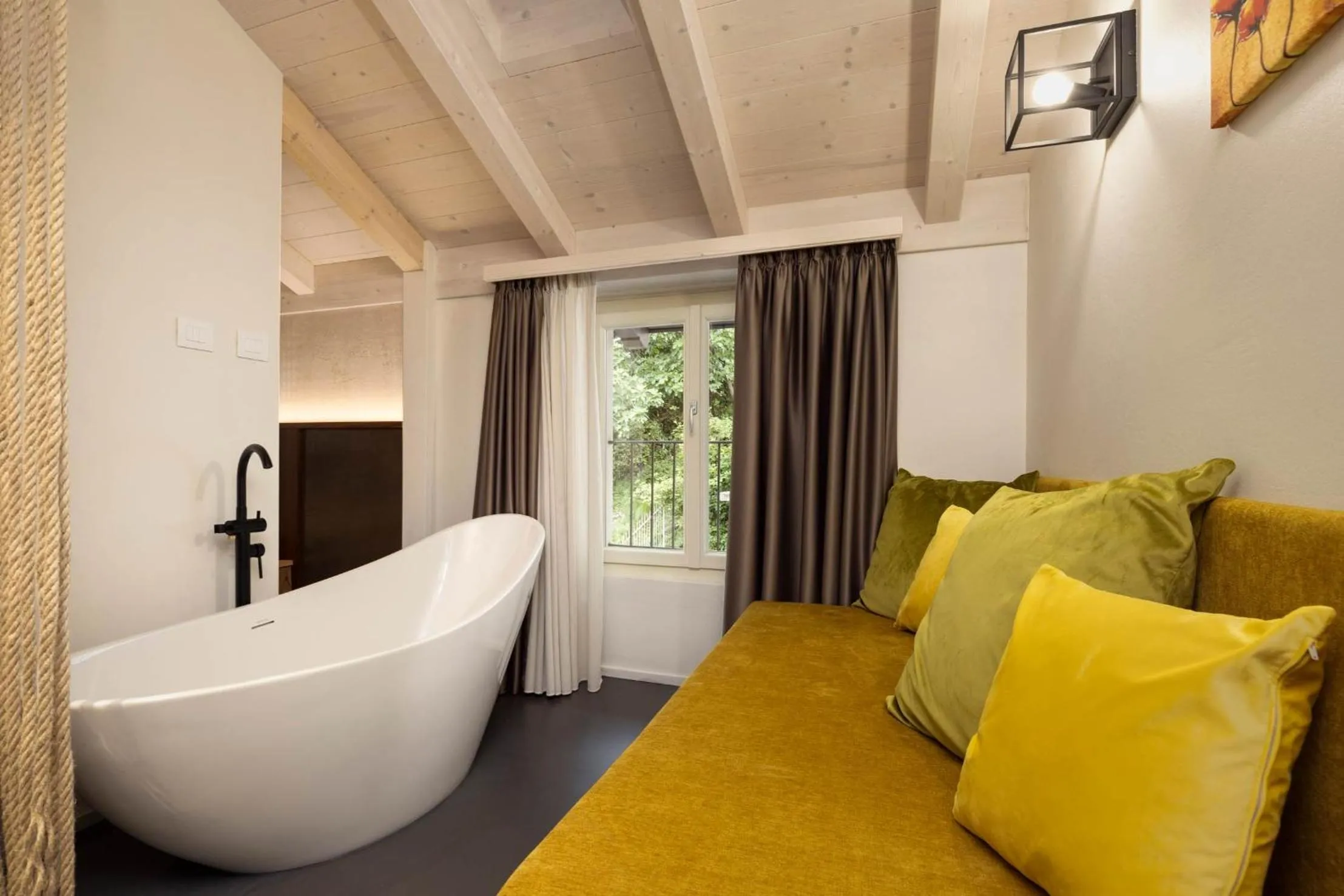 Living room in Villa Clementina Boutique Hotel