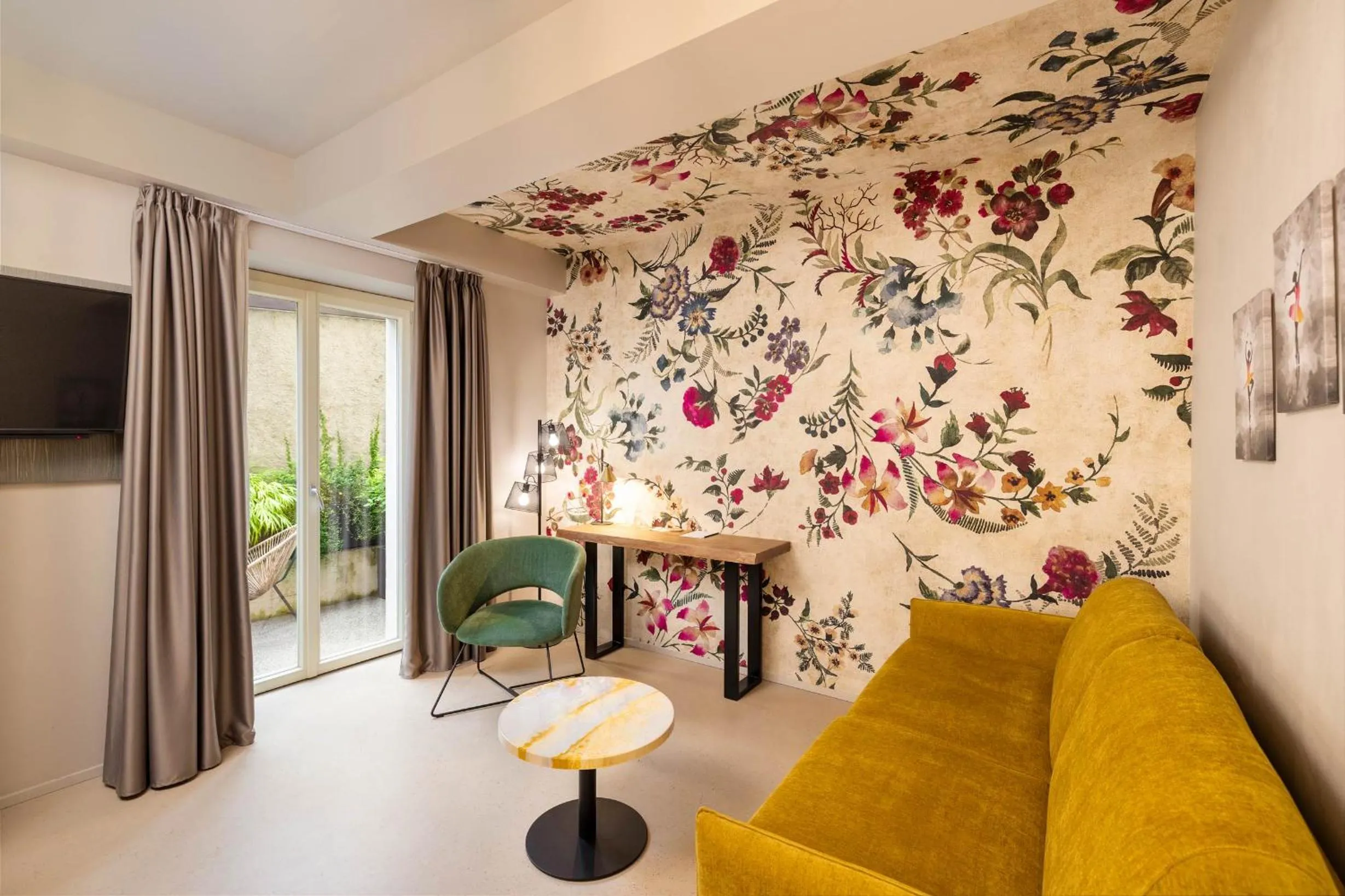 Patio in Villa Clementina Boutique Hotel