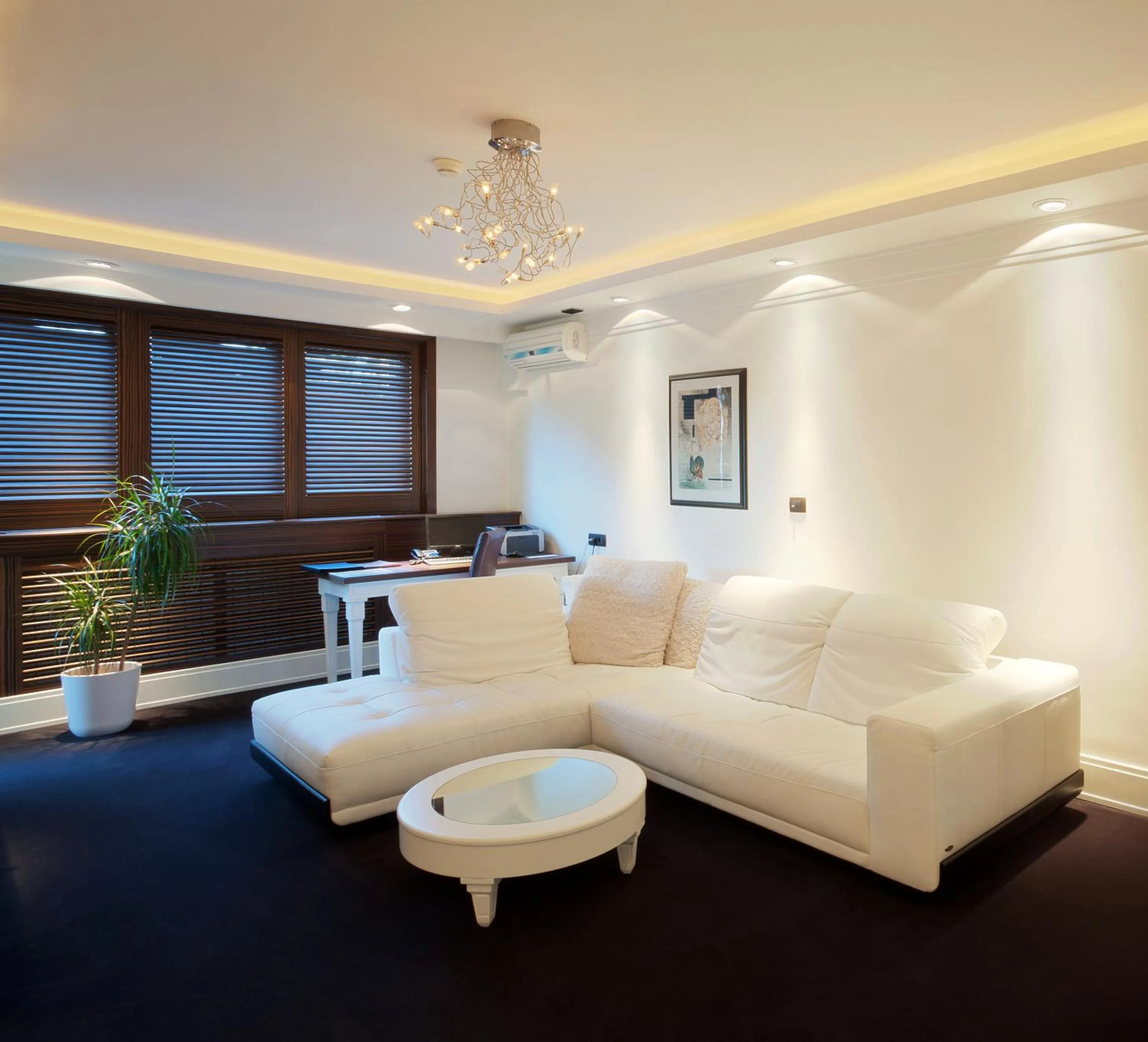 Seating area in Garni Hotel Crystal