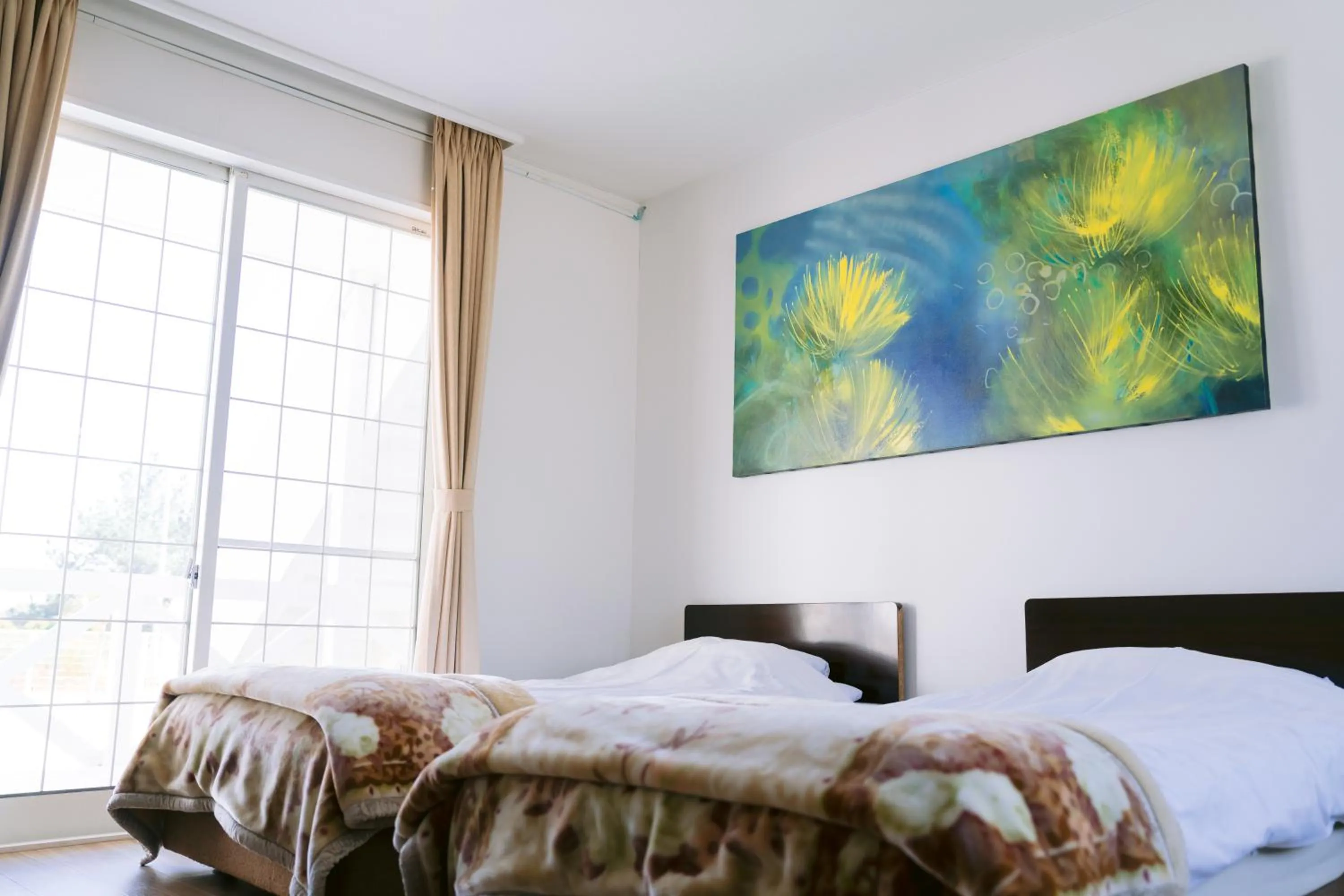 Bed in Hotel Kailani